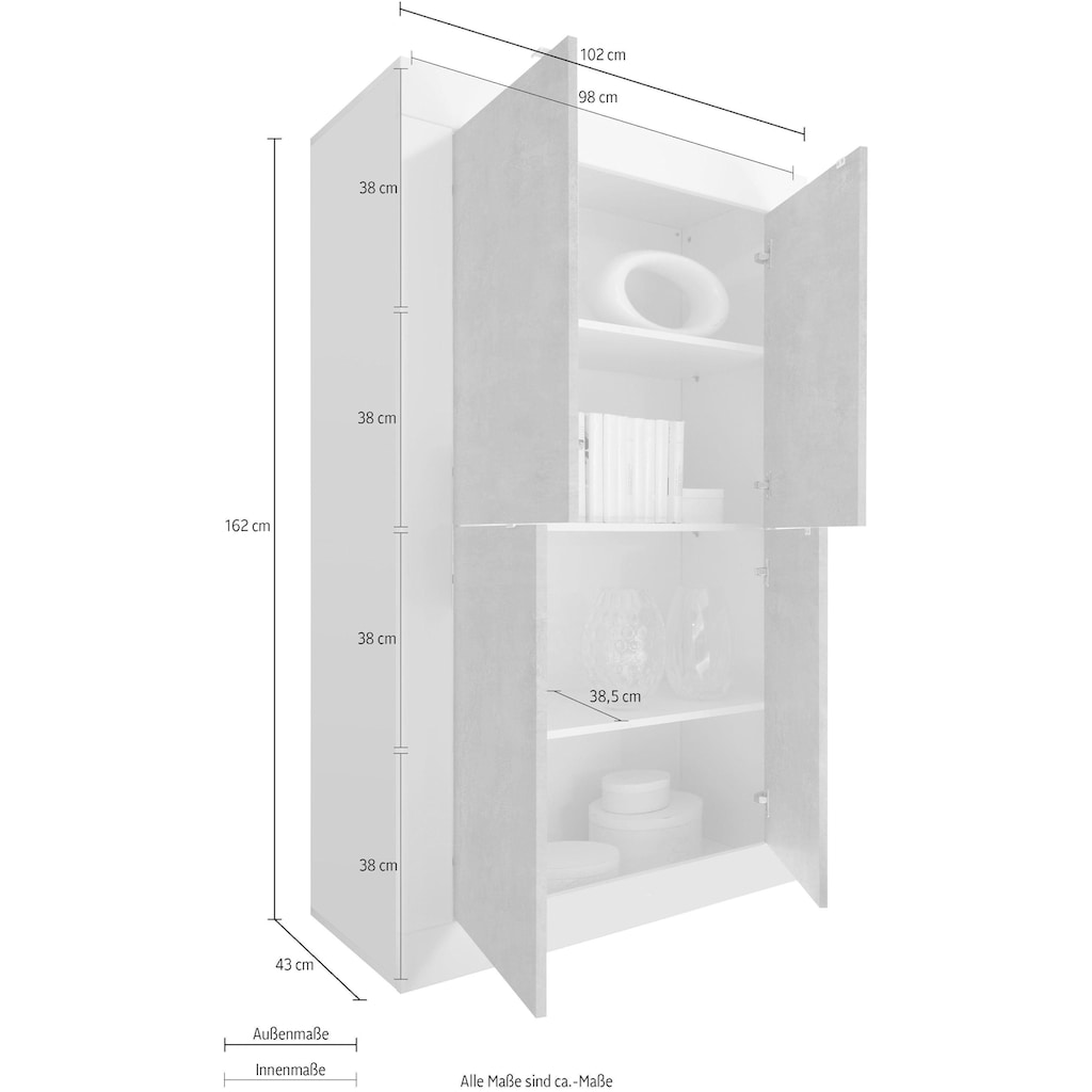 INOSIGN Highboard »Basic«