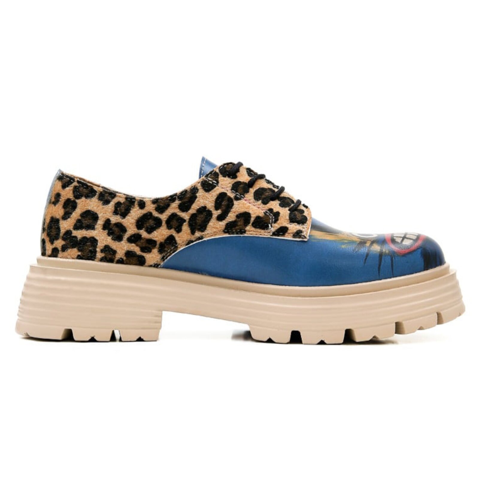 Thumbnail - DOGO Loafer "Brooklyn Meow Attack Damen Halbschuhe" Handgefertigt