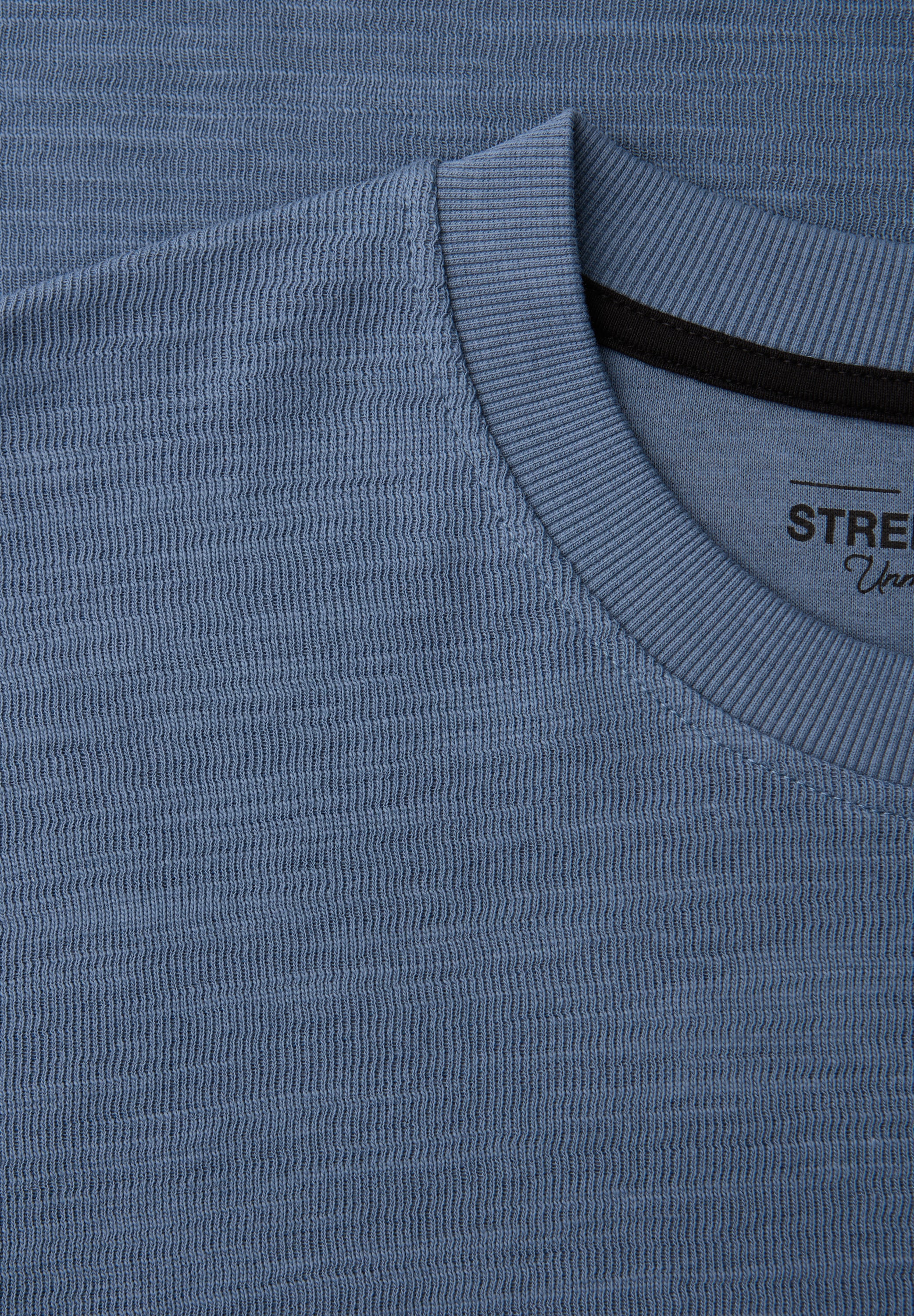 STREET ONE MEN T-Shirt mit Rundhalsausschnitt