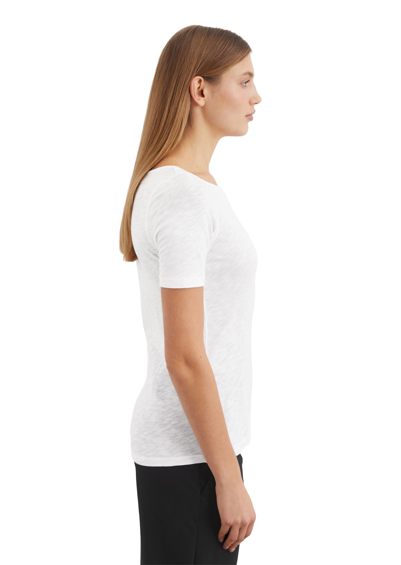 Marc O'Polo T-Shirt »mit U-Boot-Ausschnitt«