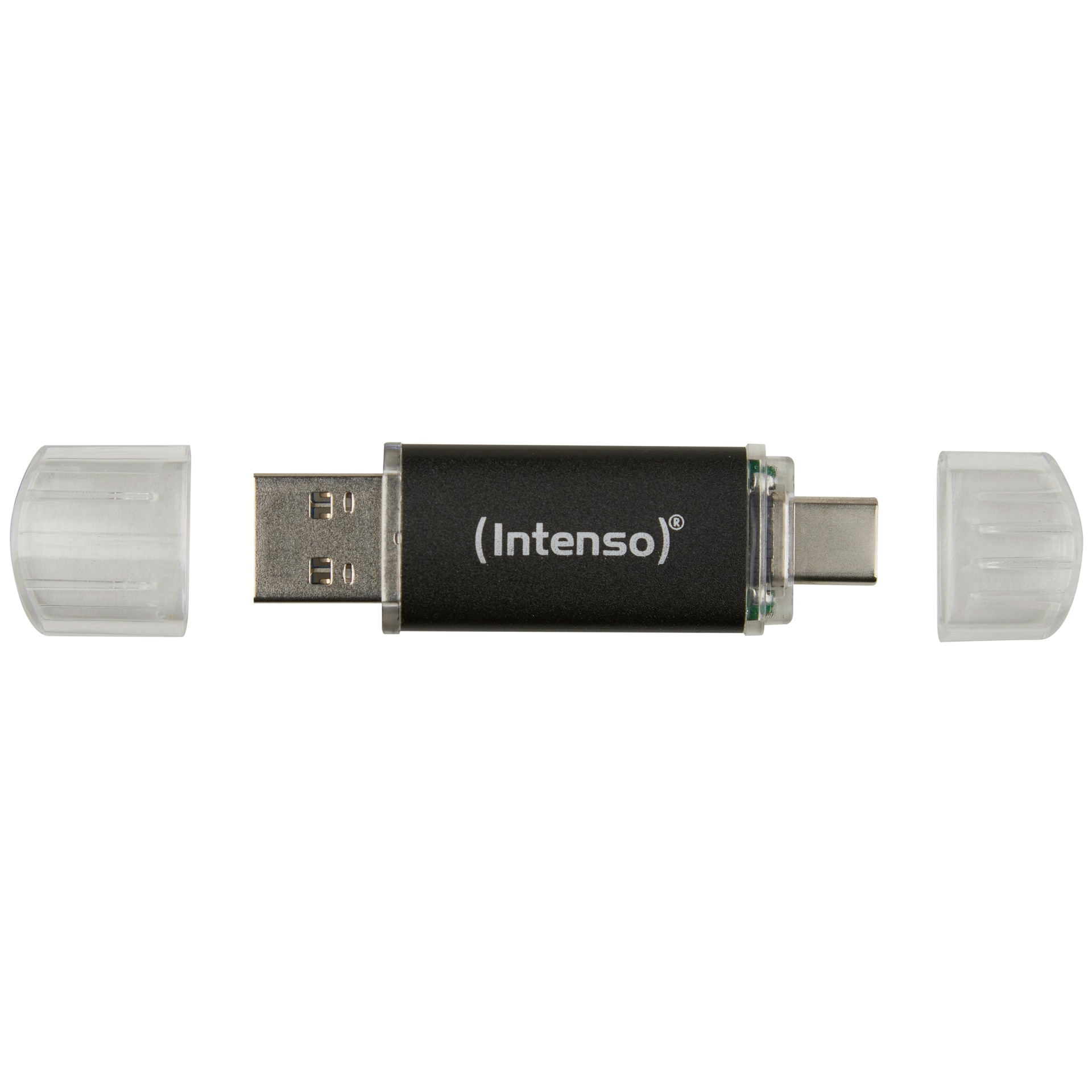 Intenso USB-Stick »Twist Line 128 GB«, (USB 3.2 Lesegeschwindigkeit 70,00 MB/s), USB-A und USB-C Anschluss