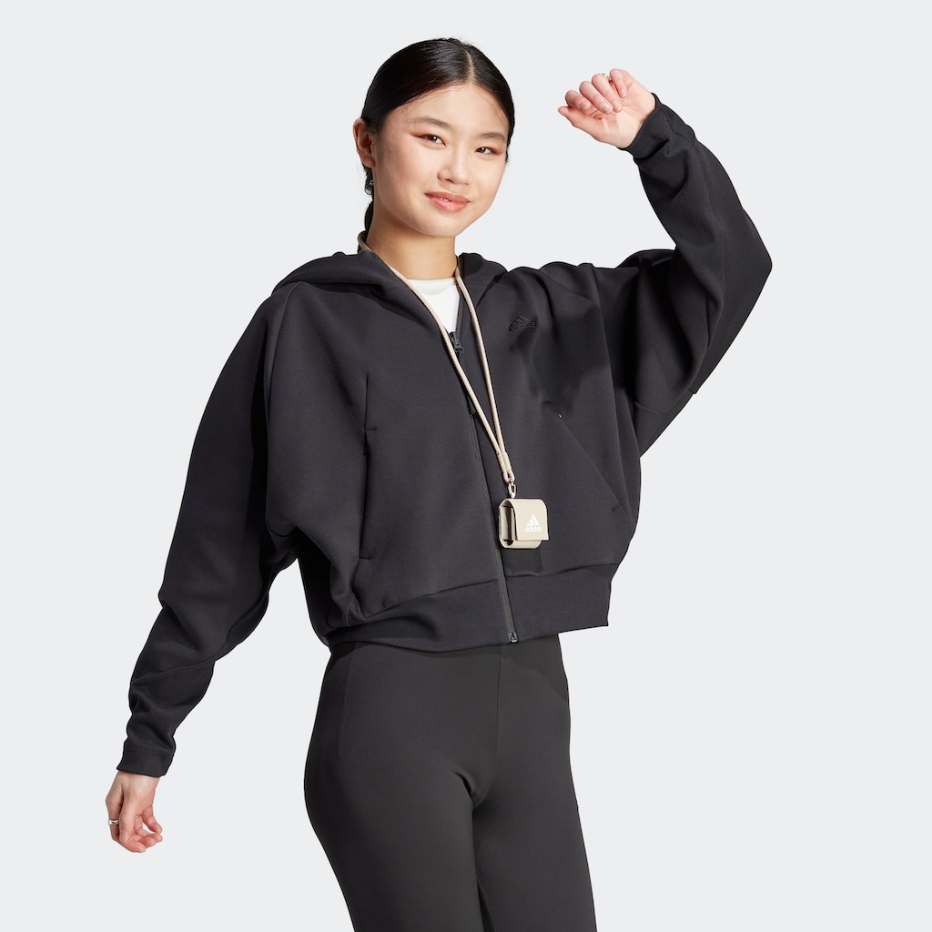 adidas Sportswear Kapuzensweatshirt »W Z.N.E. FZ«