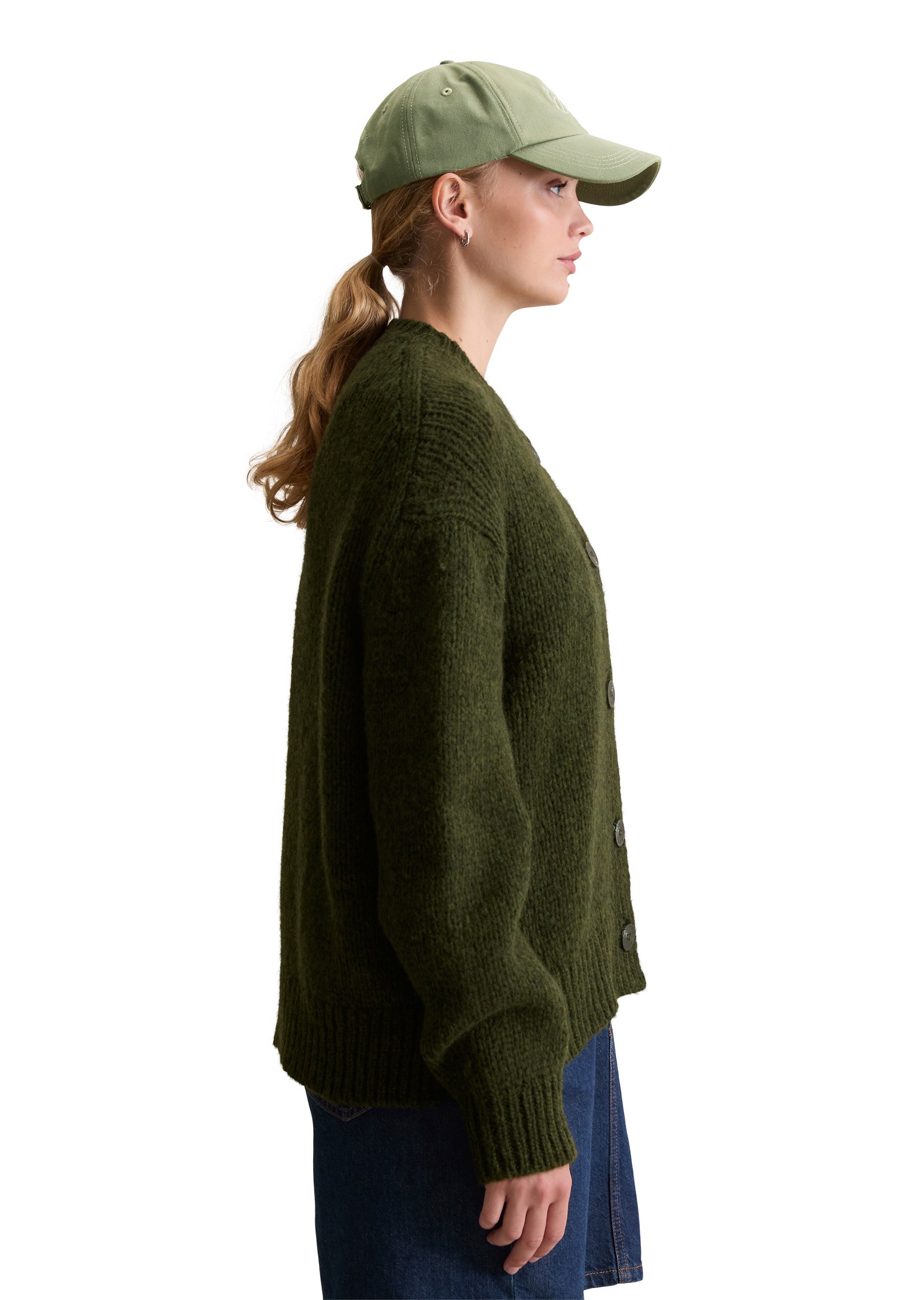 Marc O'Polo DENIM Cardigan »aus kuscheligem Schurwolle-Alpaka-Mix«