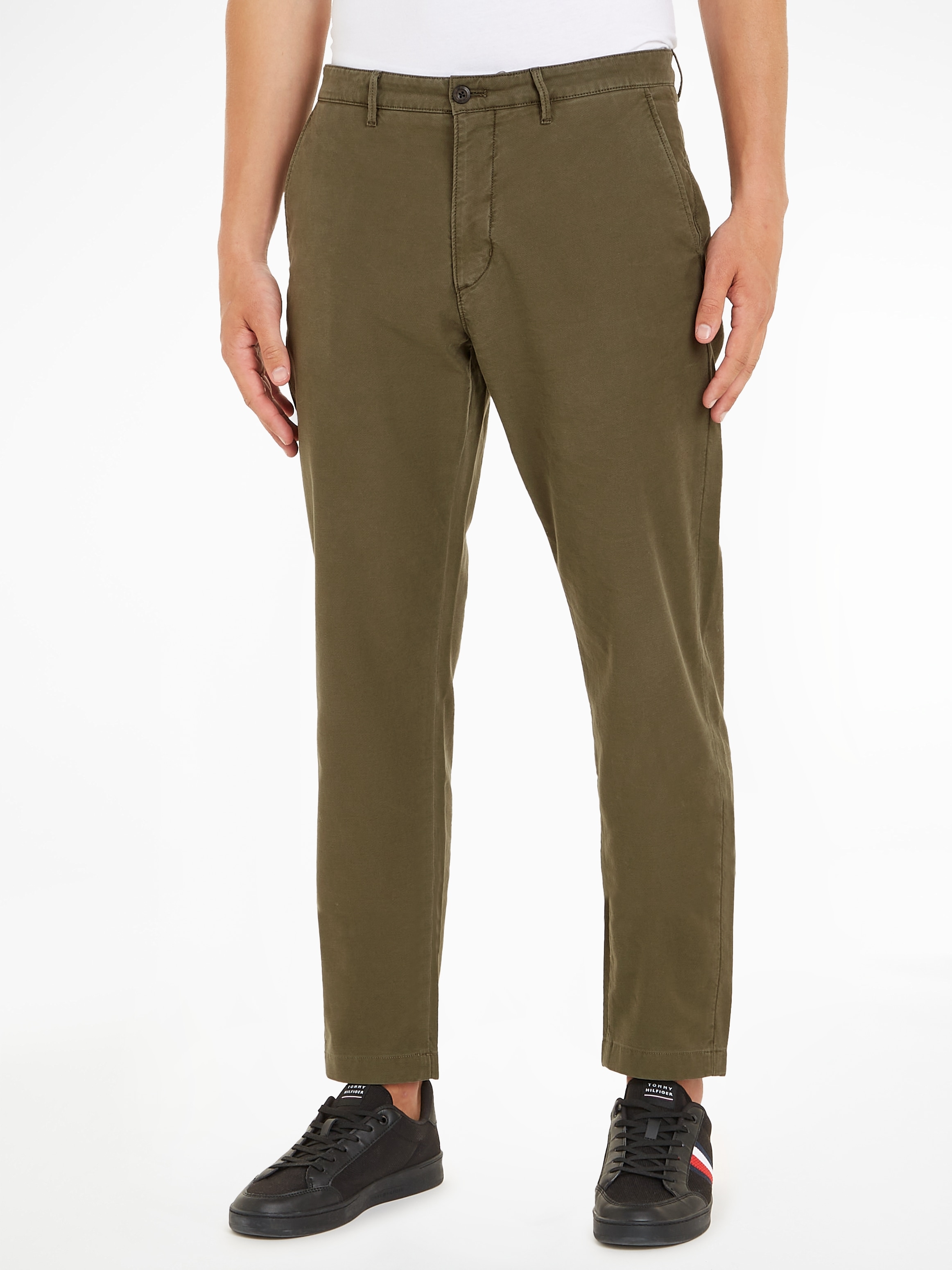 Tommy Hilfiger Chinohose "CHINO CHELSEA GABARDINE GMD" mit Logostickerei au günstig online kaufen