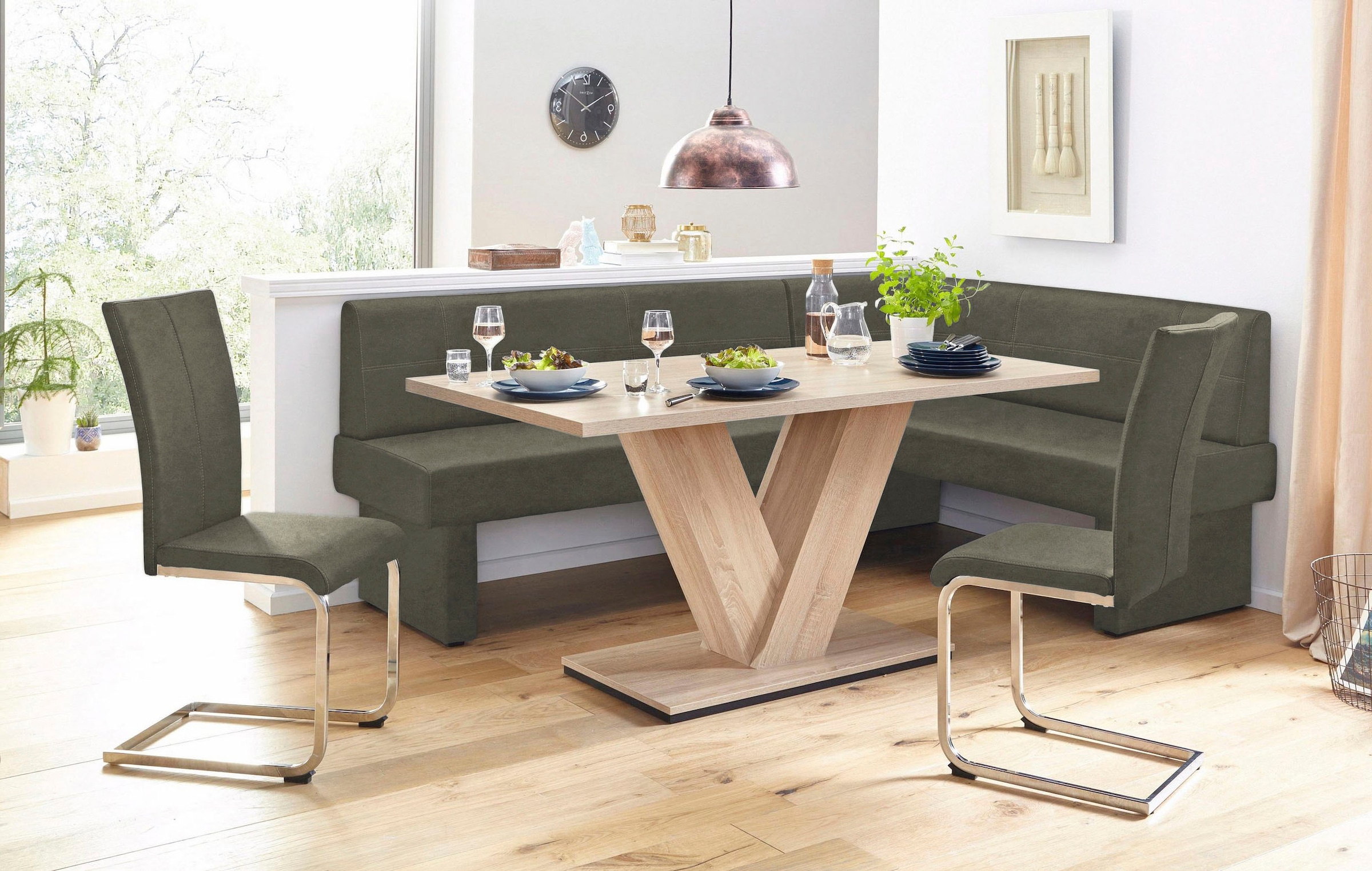 Home affaire "Nils" Sitz und Rücken gepolstert, verschiedene Qualitäten günstig online kaufen