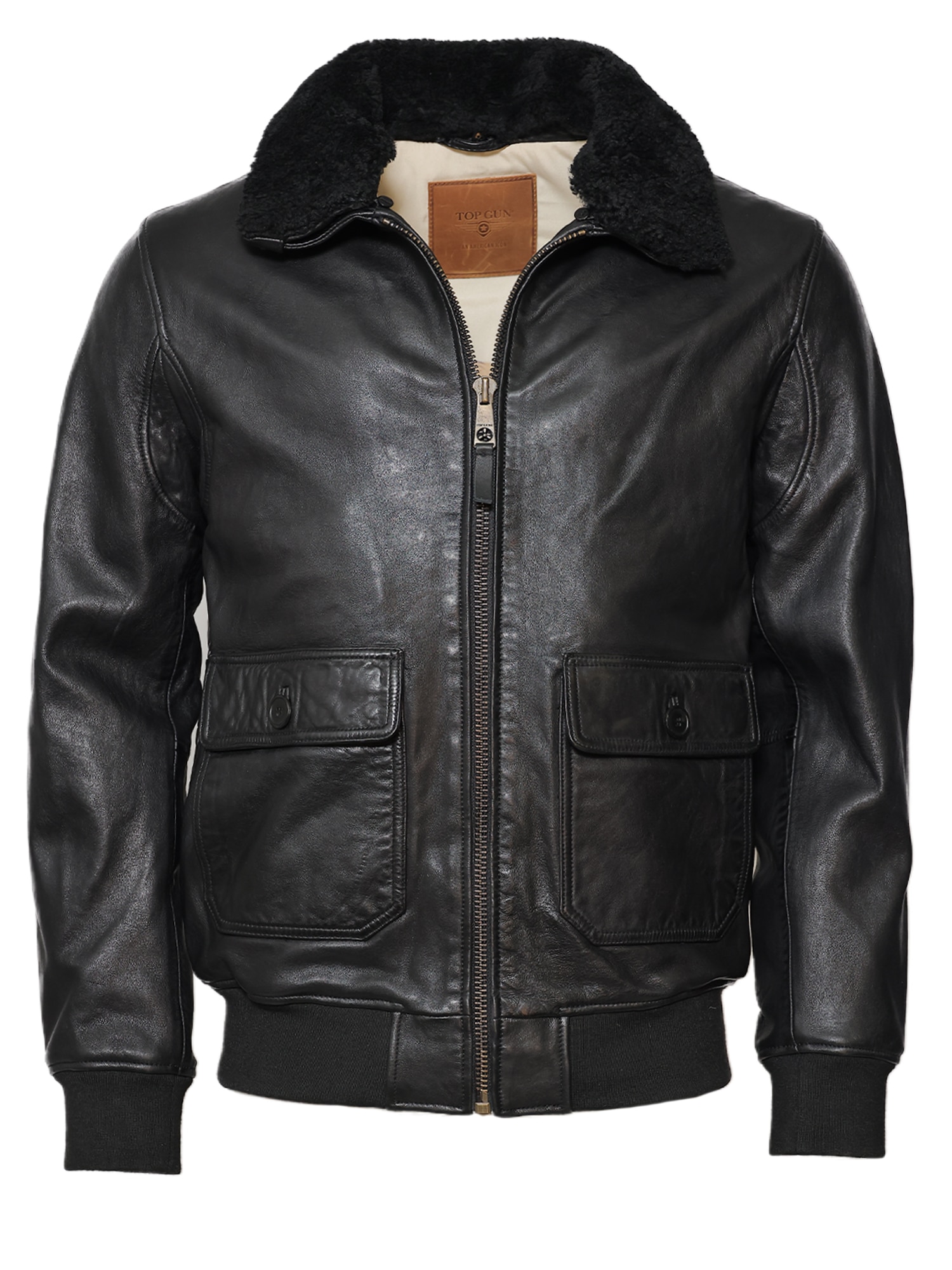 TOP GUN Lederjacke "TG2023002"