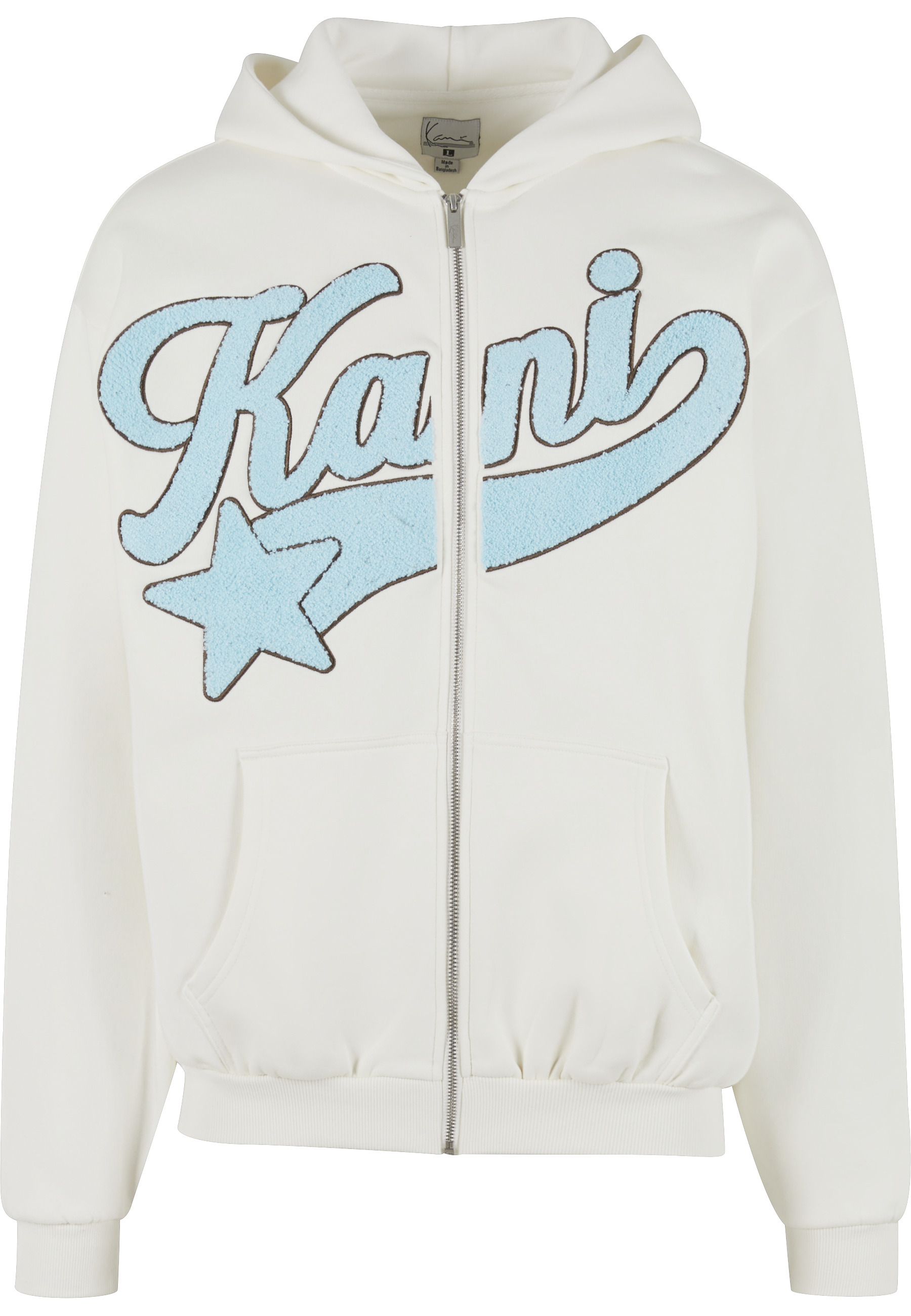 Karl Kani Sweatjacke "Karl Kani Karl Kani Kani Star Logo Os Full Zip Hoodie"