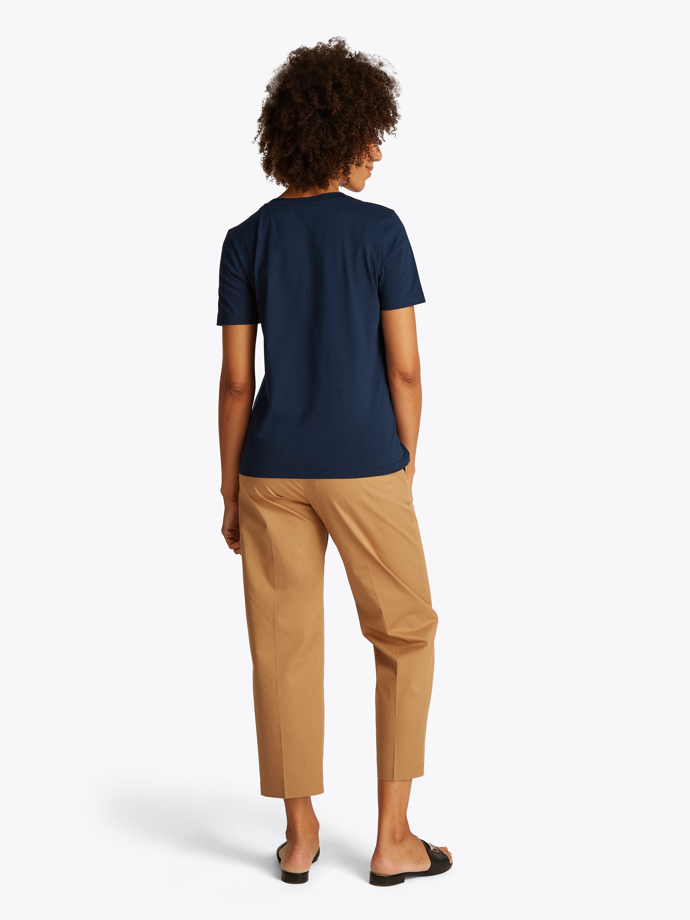 Tommy Hilfiger T-Shirt »REG SCRIPT C-NK TEE SS«, mit Logo-Schriftzug