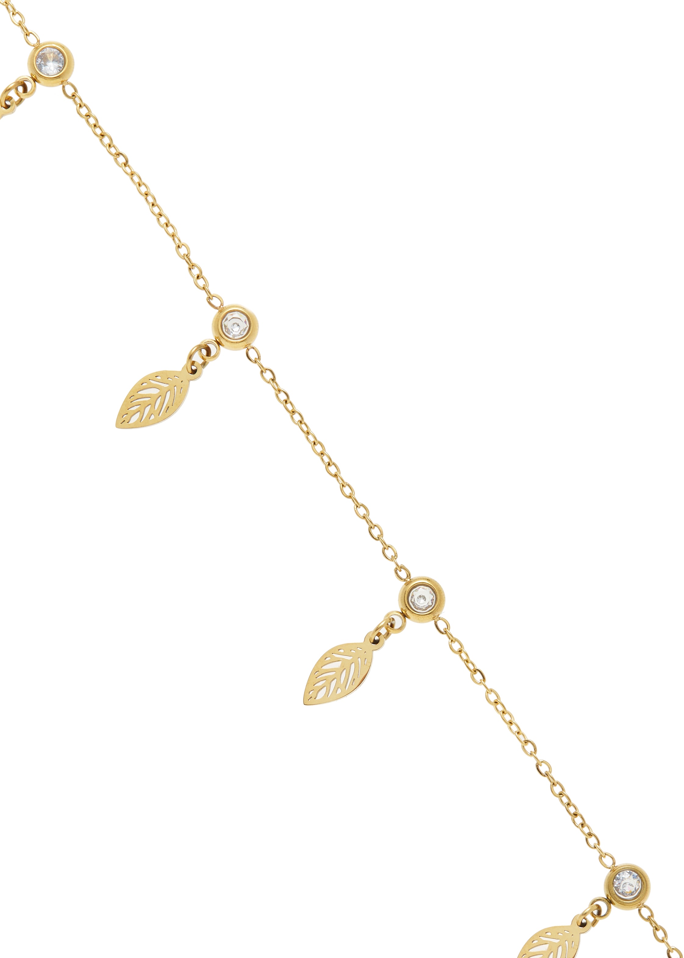 LASCANA Fußkette mit Anhänger, Titanschmuck