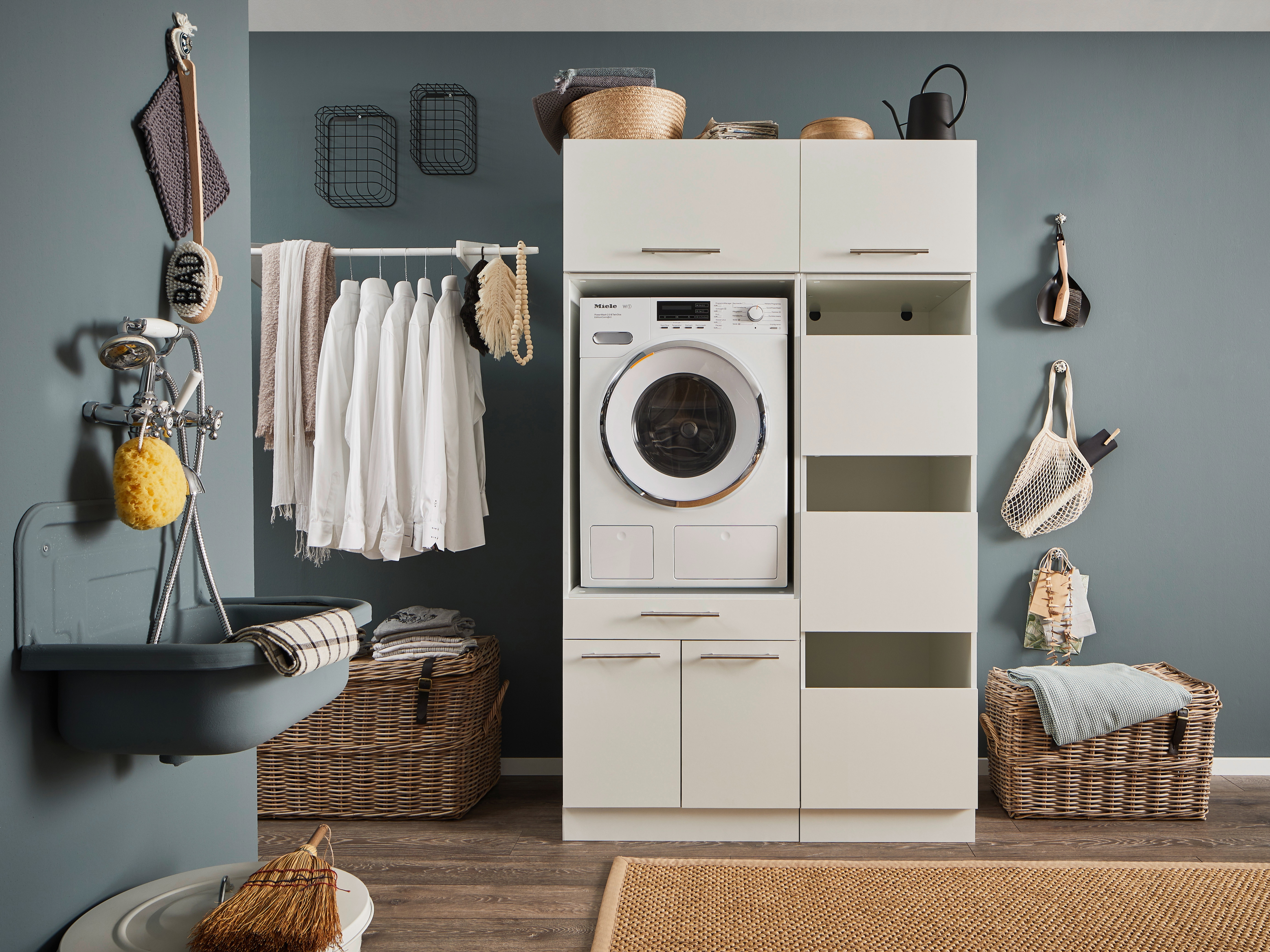 Laundreezy Mehrzweckschrank-Set "LAUNDREEZY LDSK5"