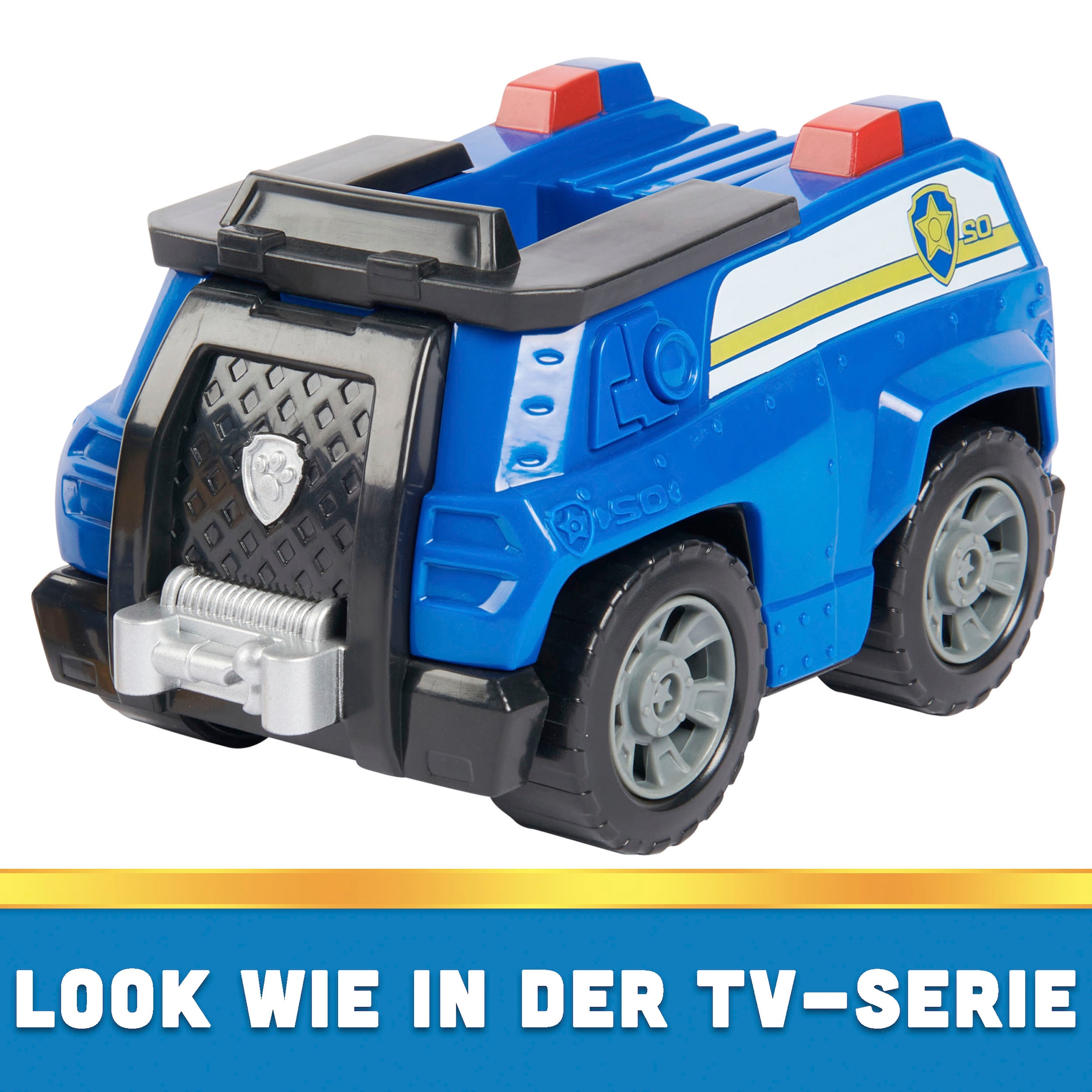 Spin Master Spielzeug-Auto »Paw Patrol - Sust. Basic Vehicle Chase«, zum Teil aus recycelten Material