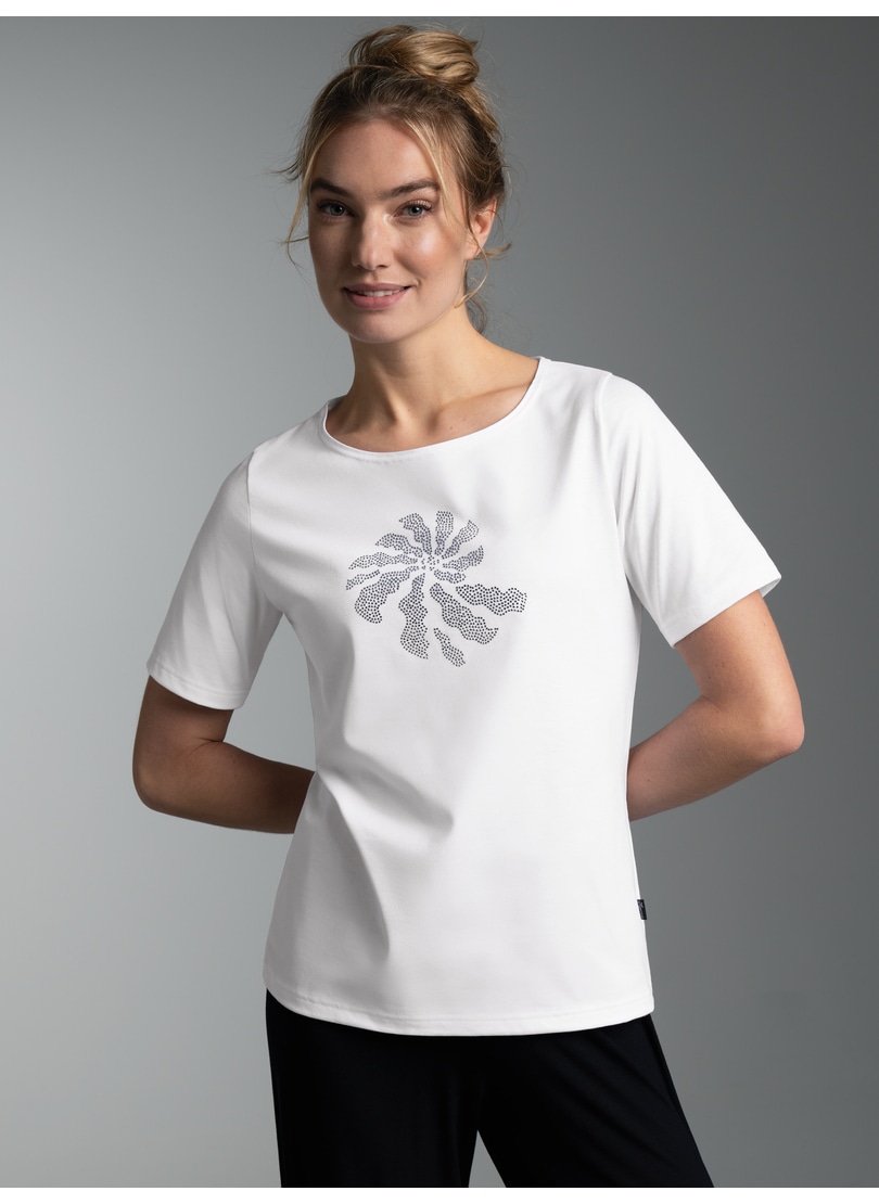 Trigema T-Shirt »TRIGEMA T Shirt mit Strass Motiv "Schnecke"« 1