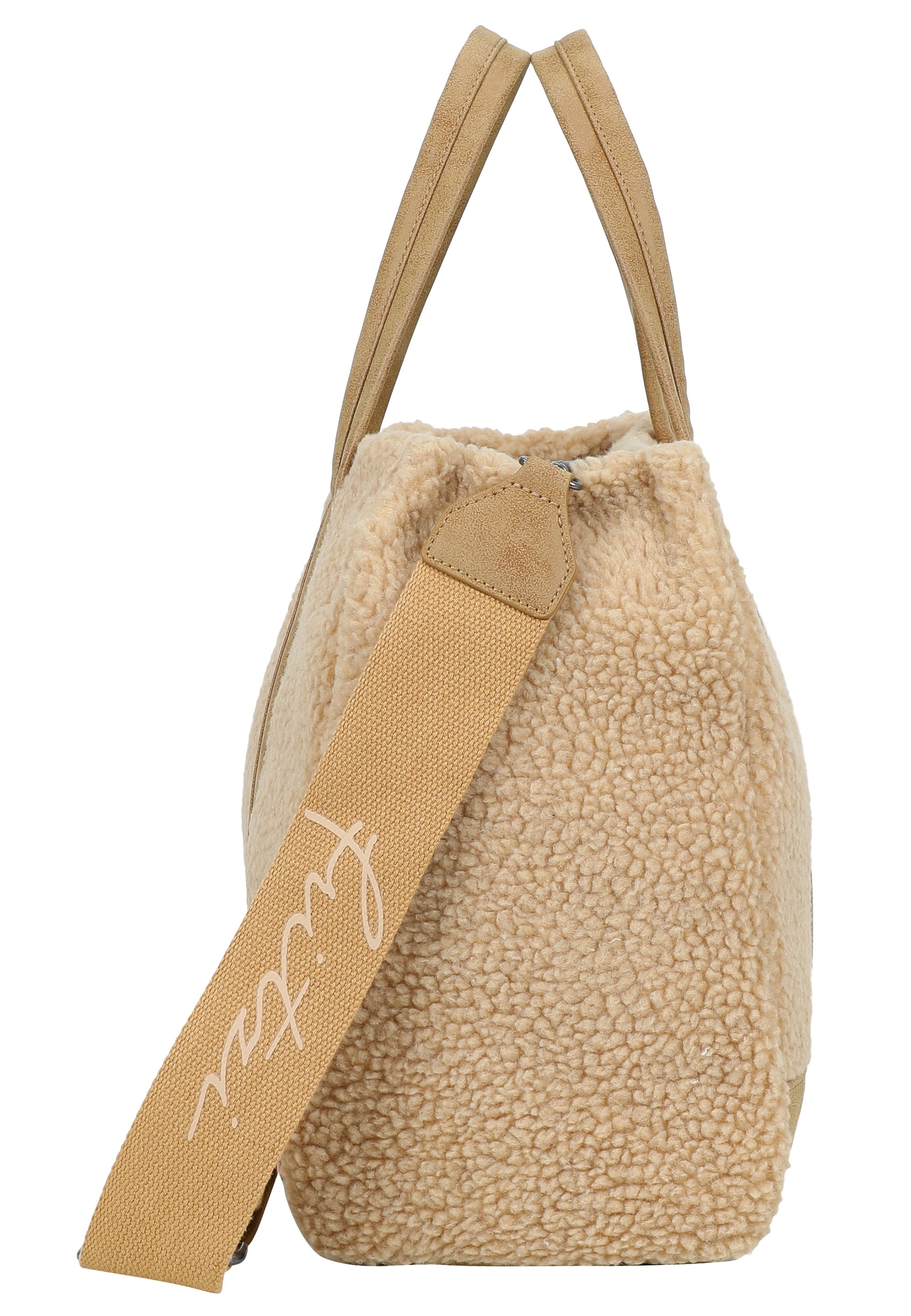 Fritzi aus Preußen Henkeltasche »Easy Tote Limited Teddy« im modernen Teddy-Look