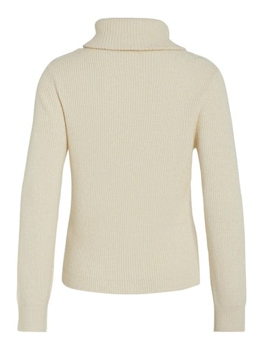 Vila Rollkragenpullover »VIRIL HALF ZIPPER L/S KNIT TOP - NOOS«