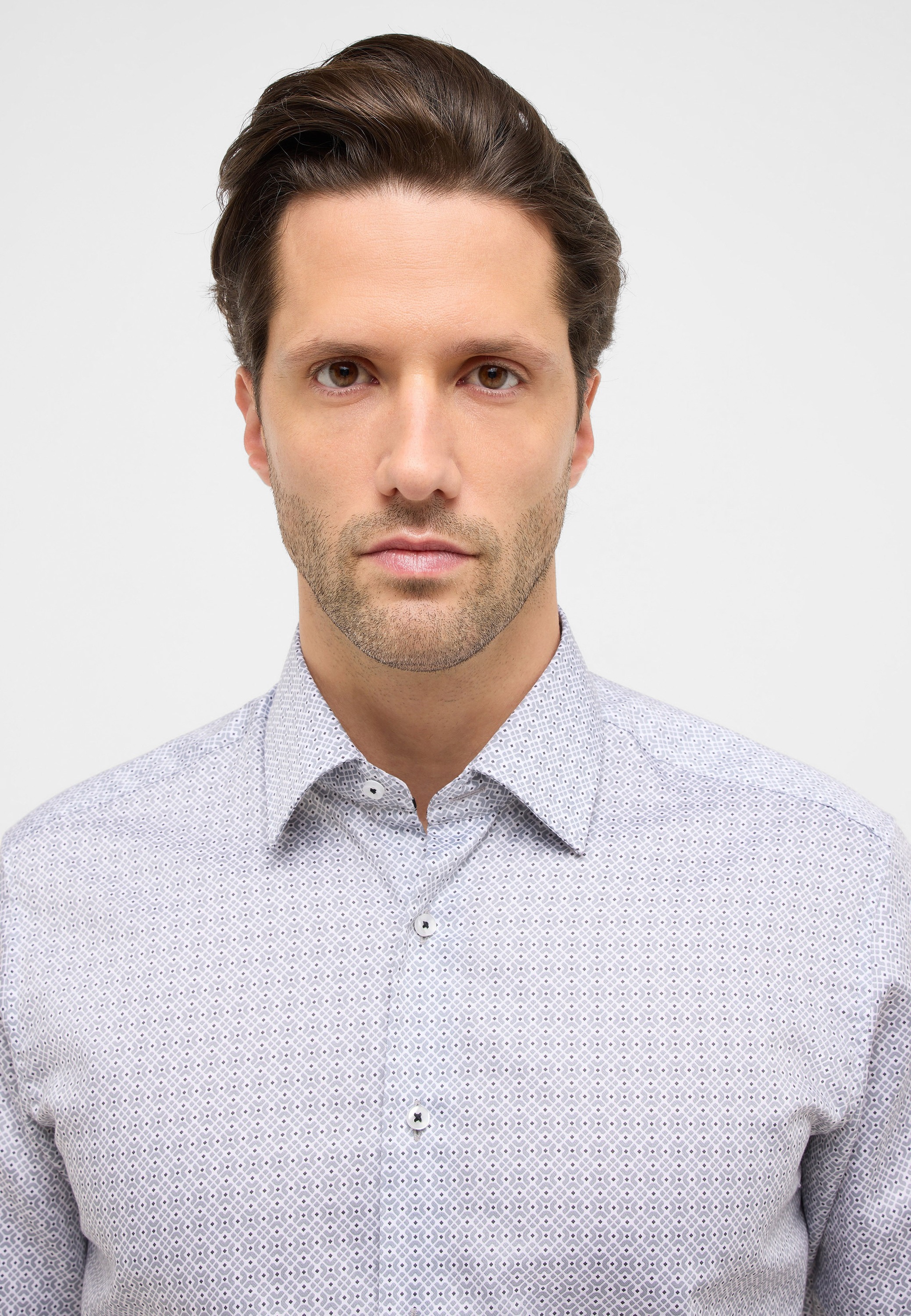 Eterna Langarmhemd »MODERN FIT« NON IRON (bügelfrei)