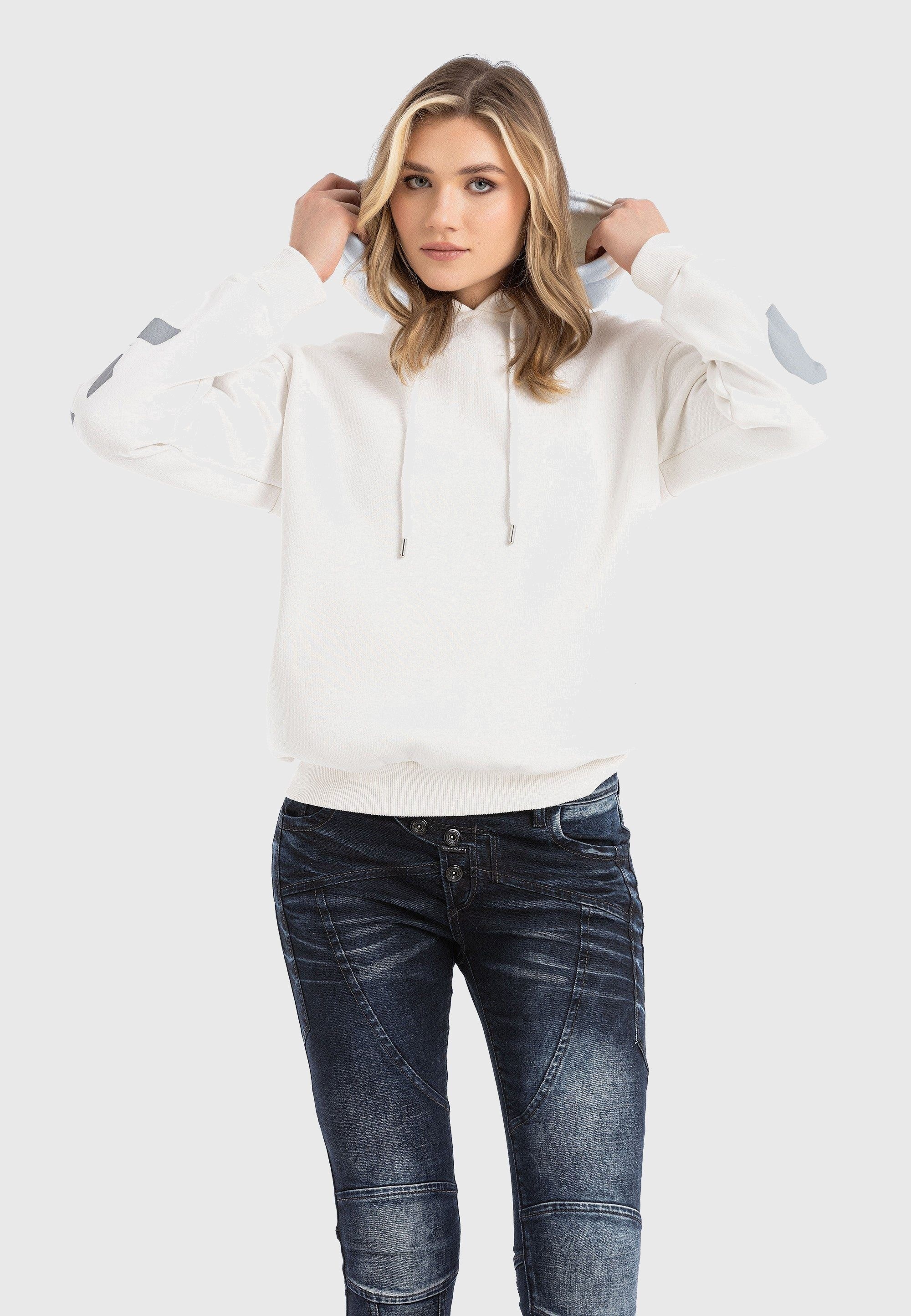Cipo & Baxx Sweatshirt »HOODIE SWEATSHIRT«, modisches Design mit hohem Tragekomfort