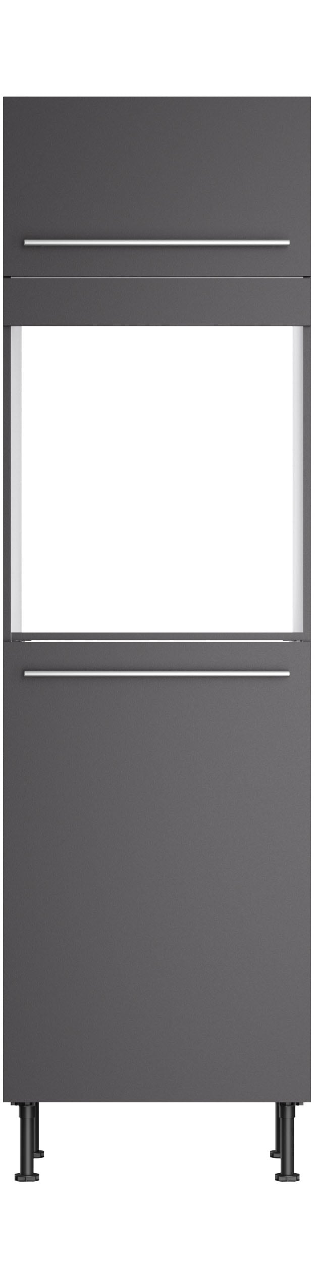 OPTIFIT Backofen/Kühlumbauschrank »Bern2«, B 60 cm, H 211,8 cm, 1 Klappe, 1 Tür (H 89,2 cm), 1 feste Blende
