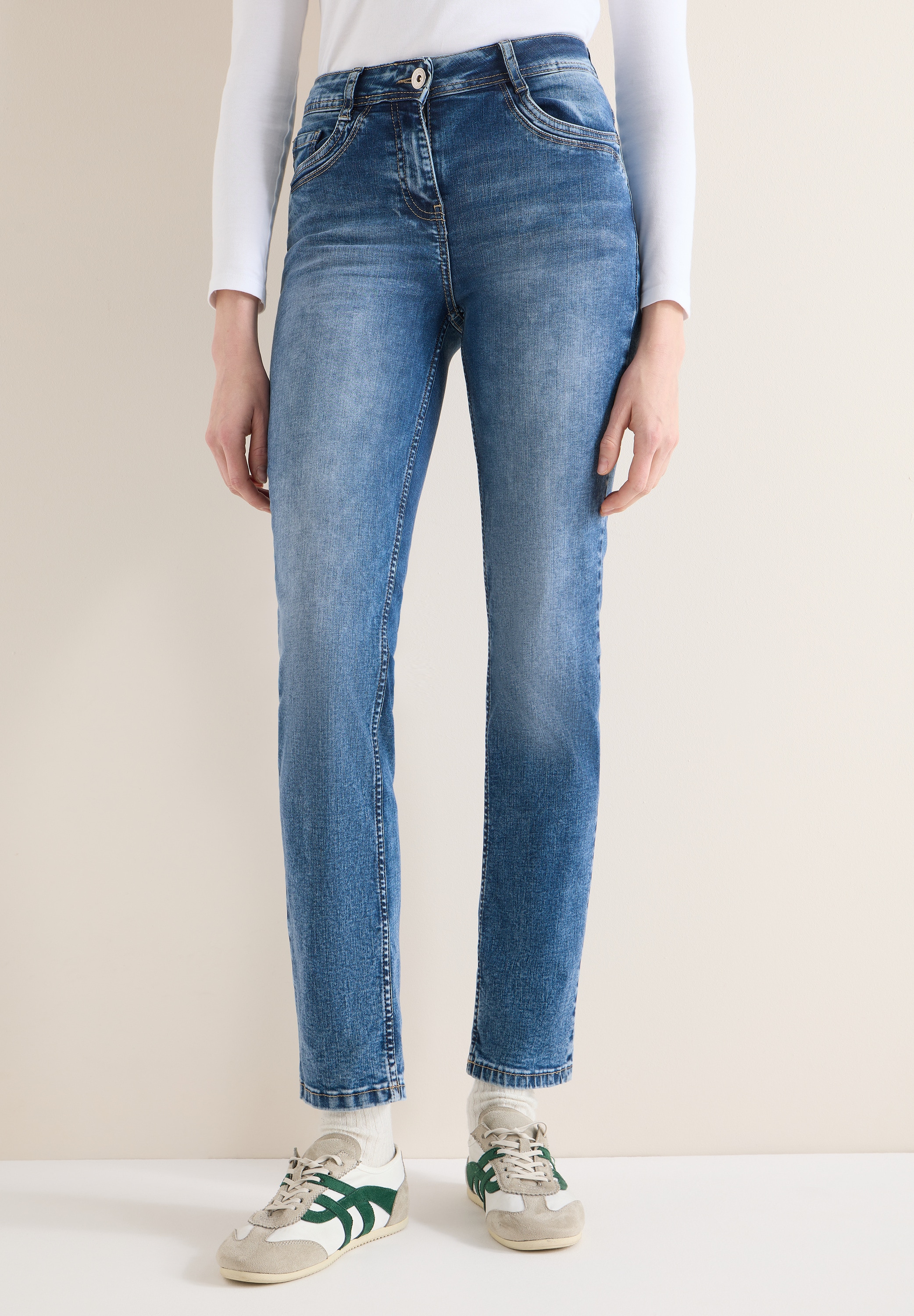Cecil Straight-Jeans "Style Toronto" mit Stretch günstig online kaufen