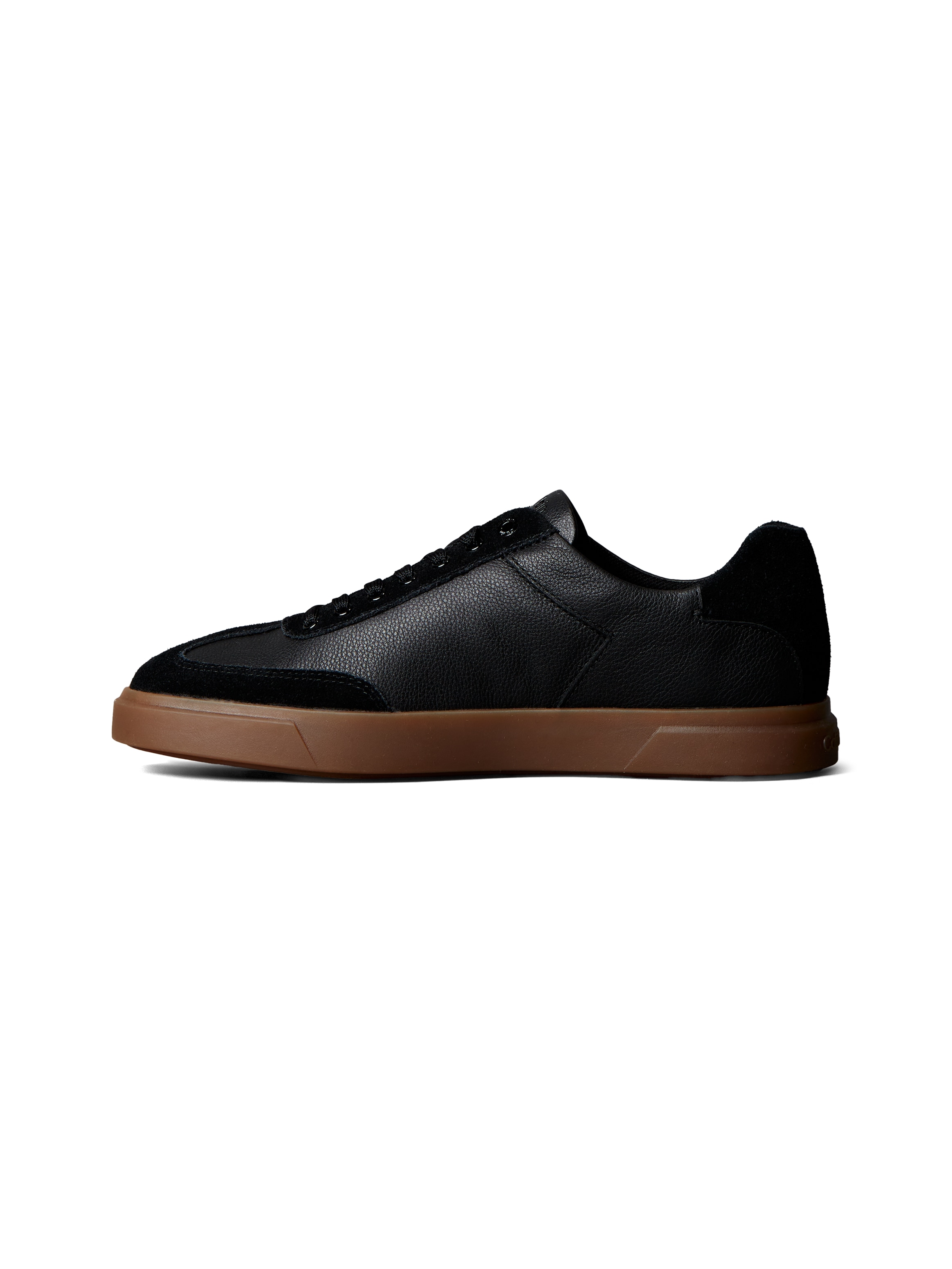 Calvin Klein Sneaker »LOW PRO CUPS LTH MIX MG«, Retrosneaker, Schnürschuh, Freizeitschuh mit seitlichem CK-Logo