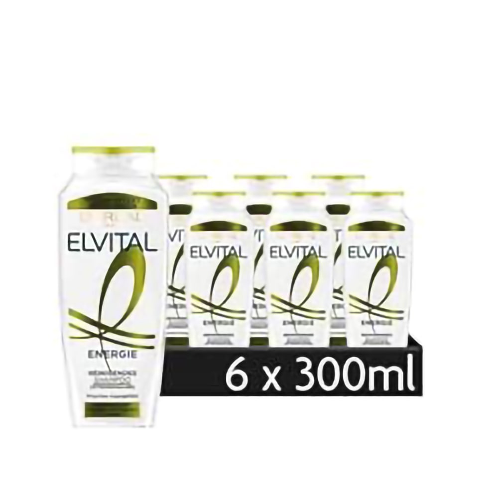 LORÉAL PARIS Haarshampoo "LOréal Paris Elvital Energie Citrus CR Shampoo" Für normales bis schnell fettendes Haar, sorgt für Glanz.