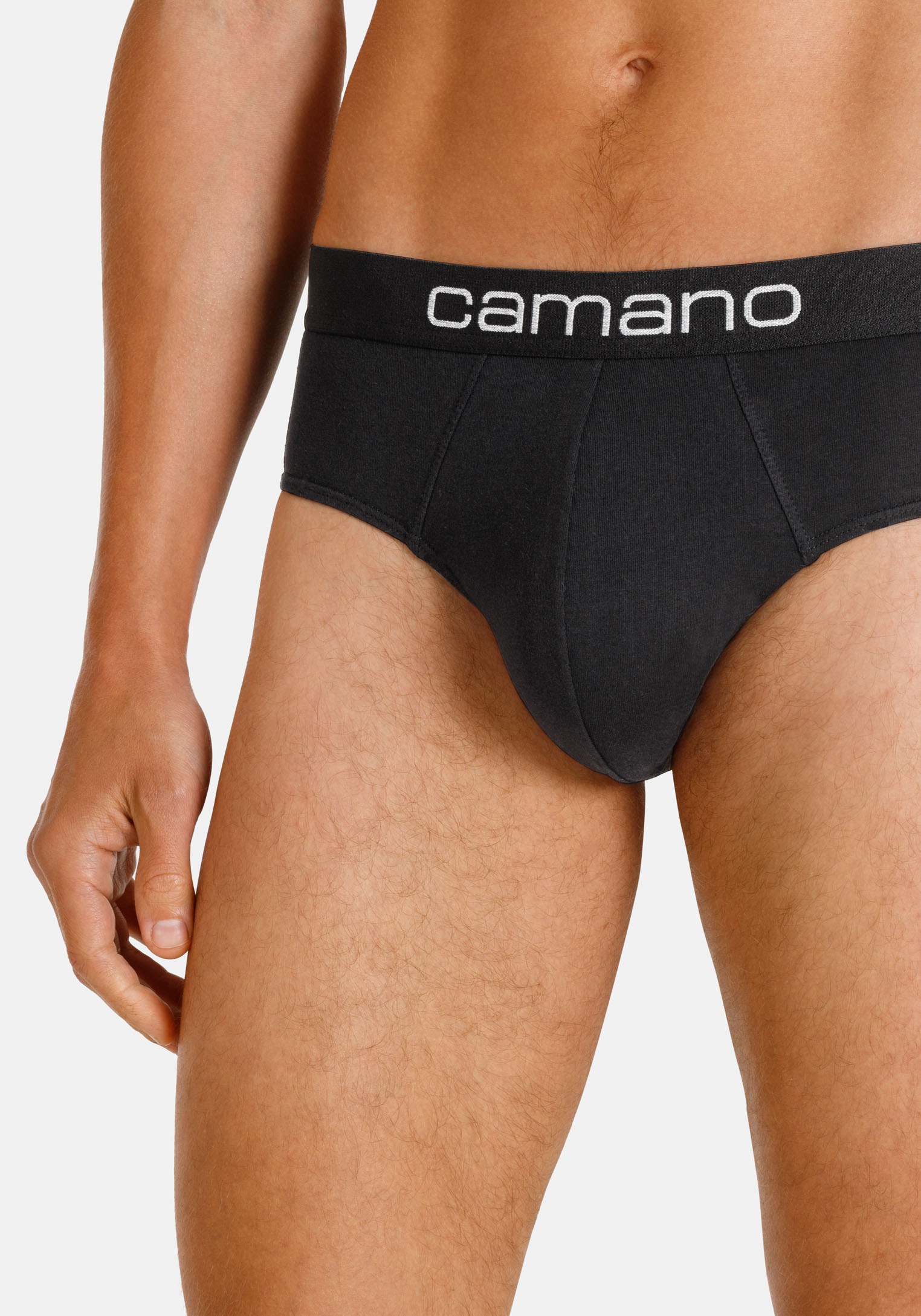 Camano Slip »comfort«, (2er Pack), mit elastischem Logobund