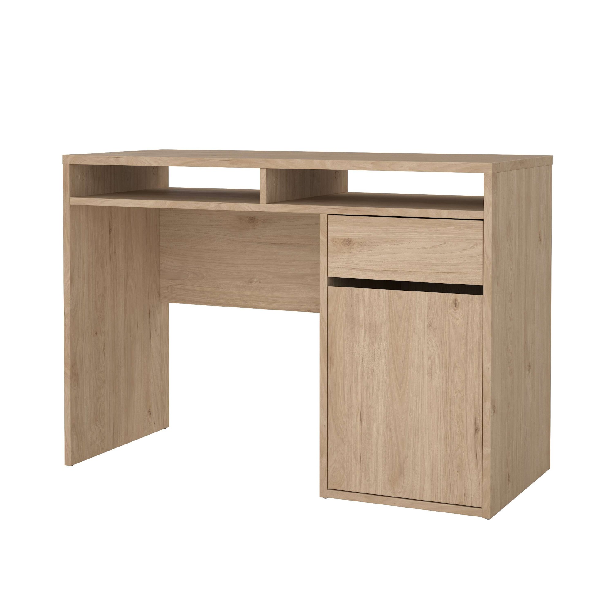 Thumbnail - INOSIGN Schreibtisch "Funktion Plus, Arbeitstisch, Bürotisch" Computertisch mit 1 Tür und 1 Schublade, 2 offene Fächer B...