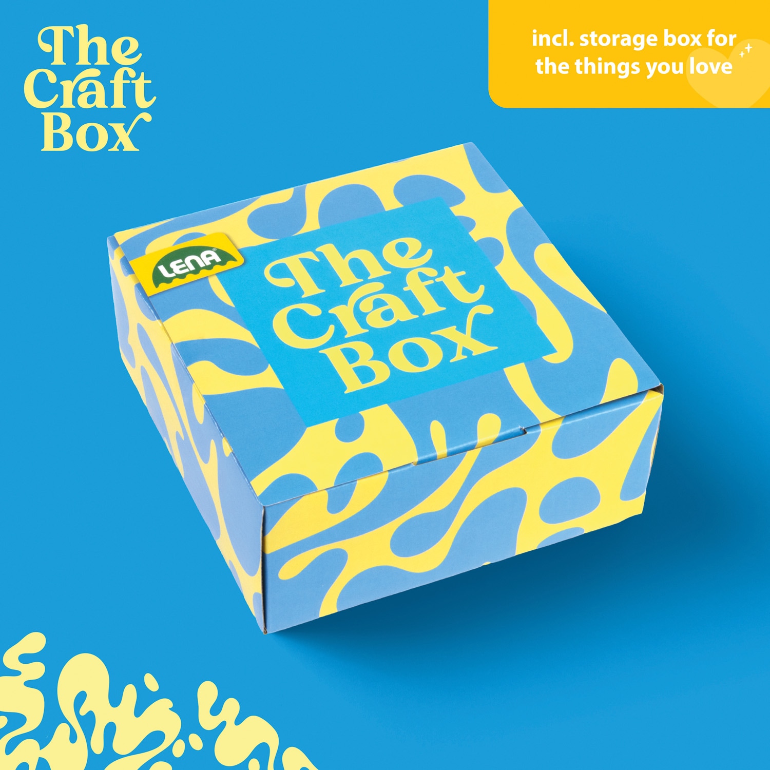 Lena® Kreativset »The Craft Box, DIY Festival Hair Set«
