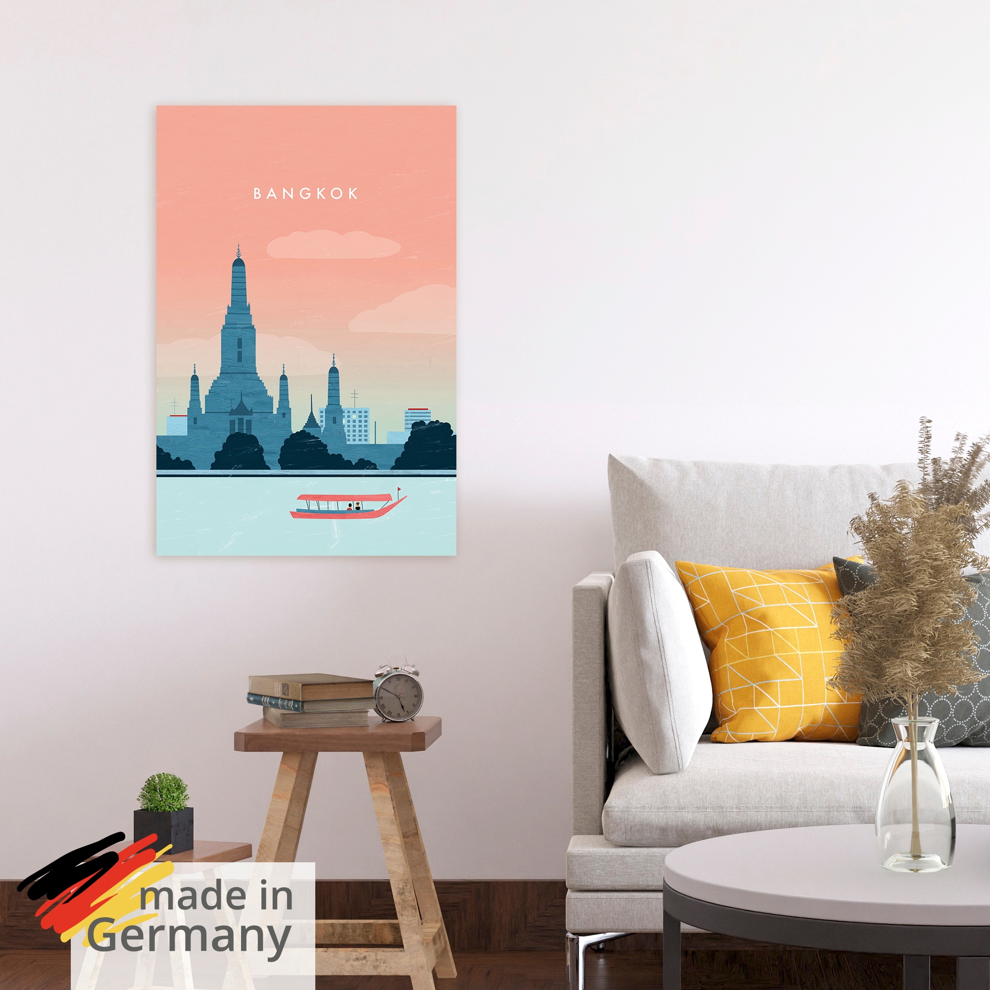 Artland Wandbild »Bangkok« 1 Stk. tlg. als Alubild, Leinwandbild, Poster, Wandaufkleber in verschied. Größen