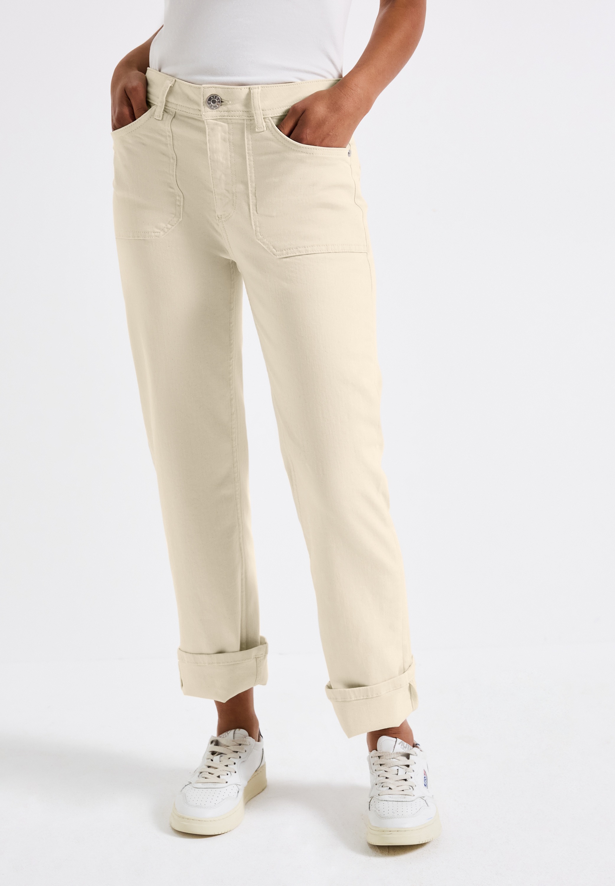 STREET ONE Comfort-fit-Jeans, High Waist