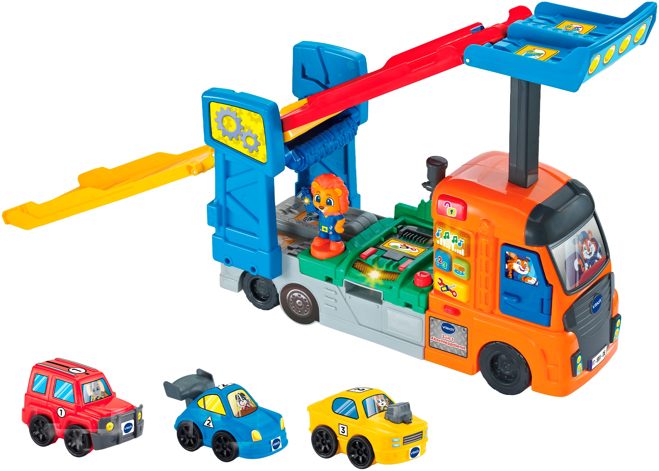 Vtech® Spielzeug-Abschlepper »Tut Tut Baby Flitzer, 3-in-1 Abschleppdienst«