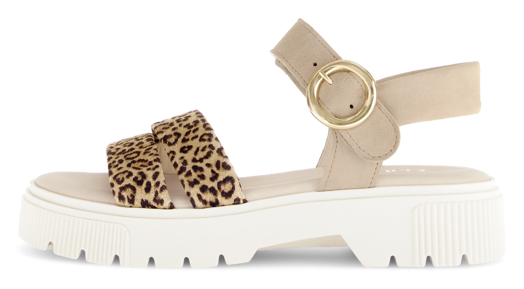 Gabor Sandalette, Plateau, Riemchensandale, Sommerschuh mit Best Fitting-Ausstattung