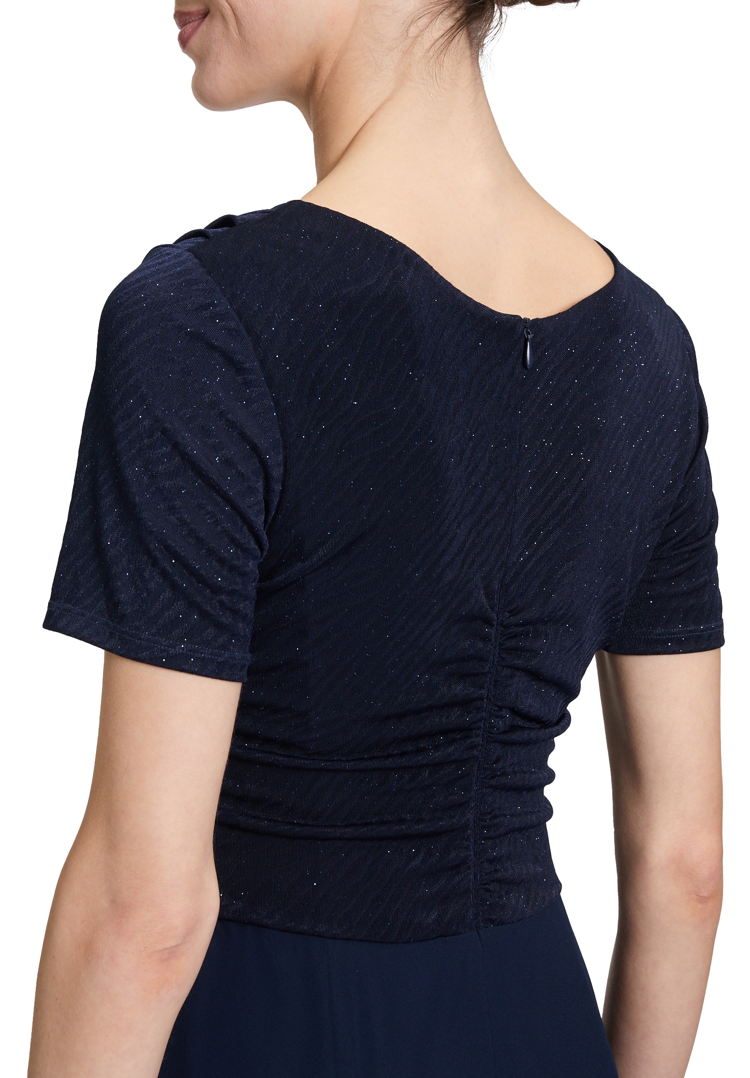 Vera Mont Cocktailkleid »Damen im Glitzer-Look« Ohne Tasche Materialmix