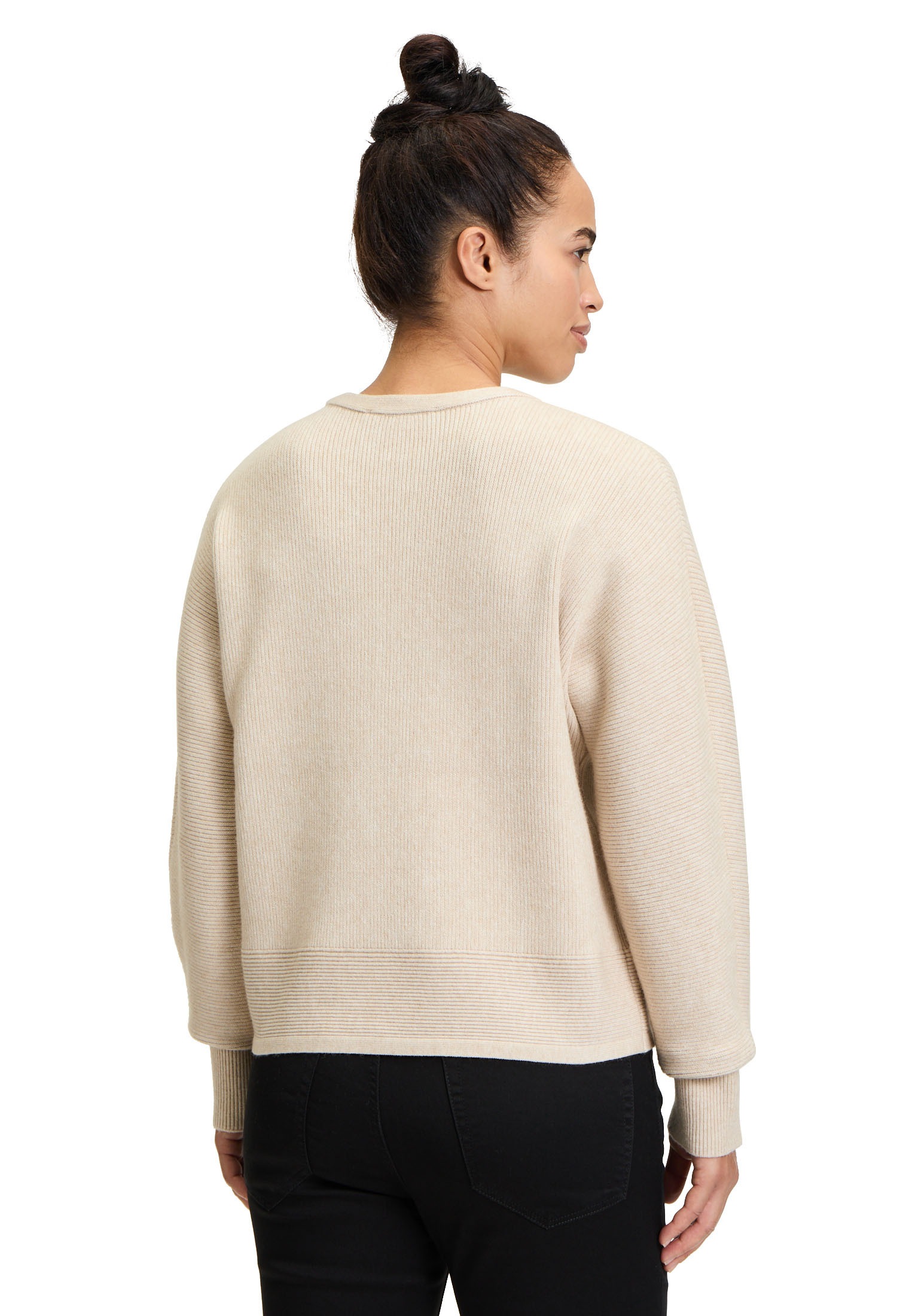 Betty&Co Strickpullover »Betty & Co Strickpullover mit Struktur«, (1 tlg.), Struktur