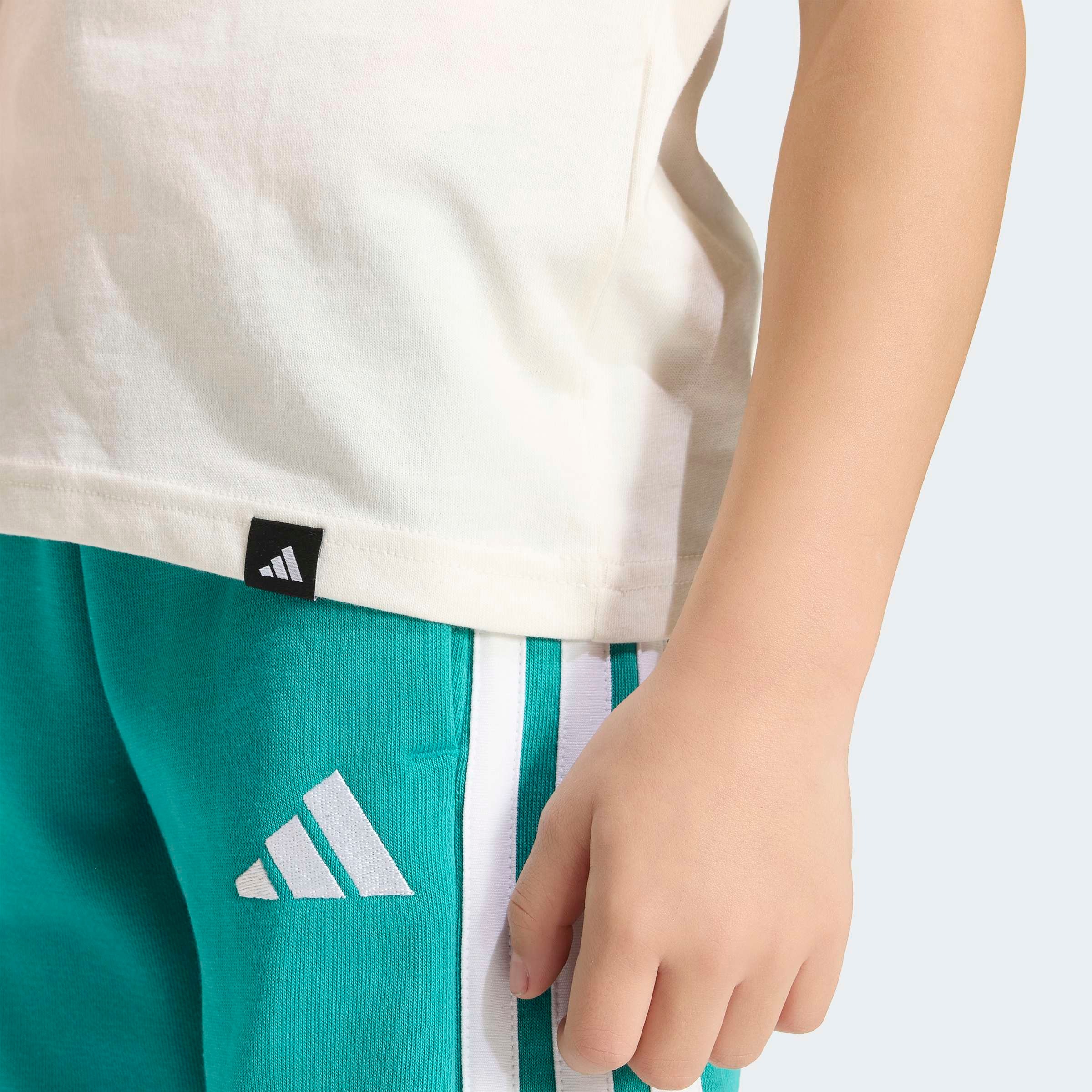 adidas Sportswear T-Shirt »LK FOOD T« für Kinder, im sportlichen Stil, Basic-Design, aus Baumwolle