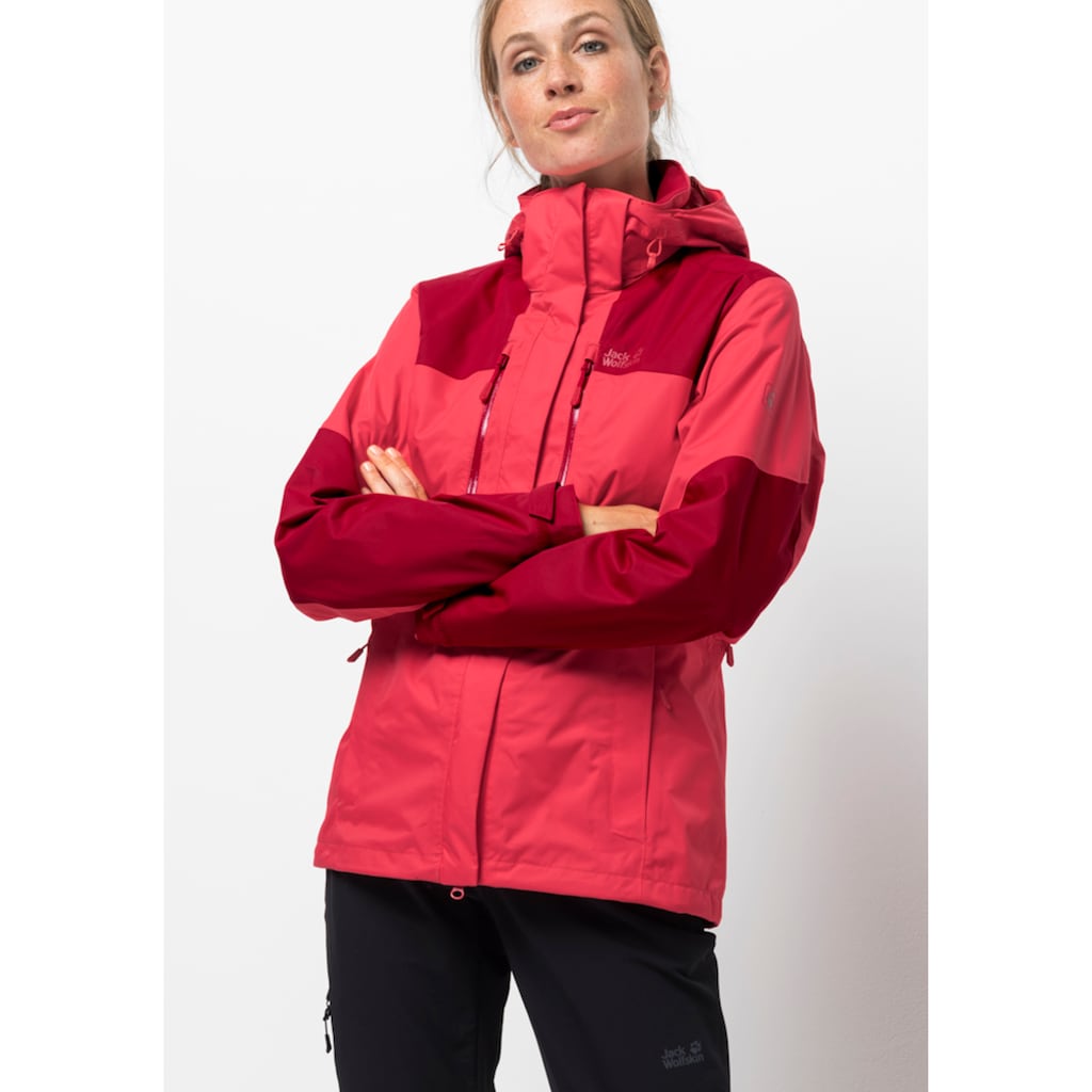 Jack Wolfskin Funktionsjacke »JASPER JKT W«, mit Kapuze