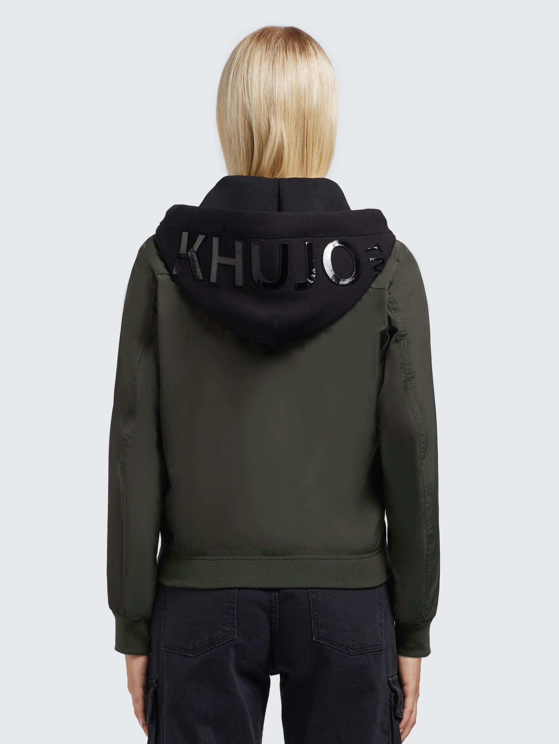khujo Bomberjacke »PERSEE3«, mit Kapuze