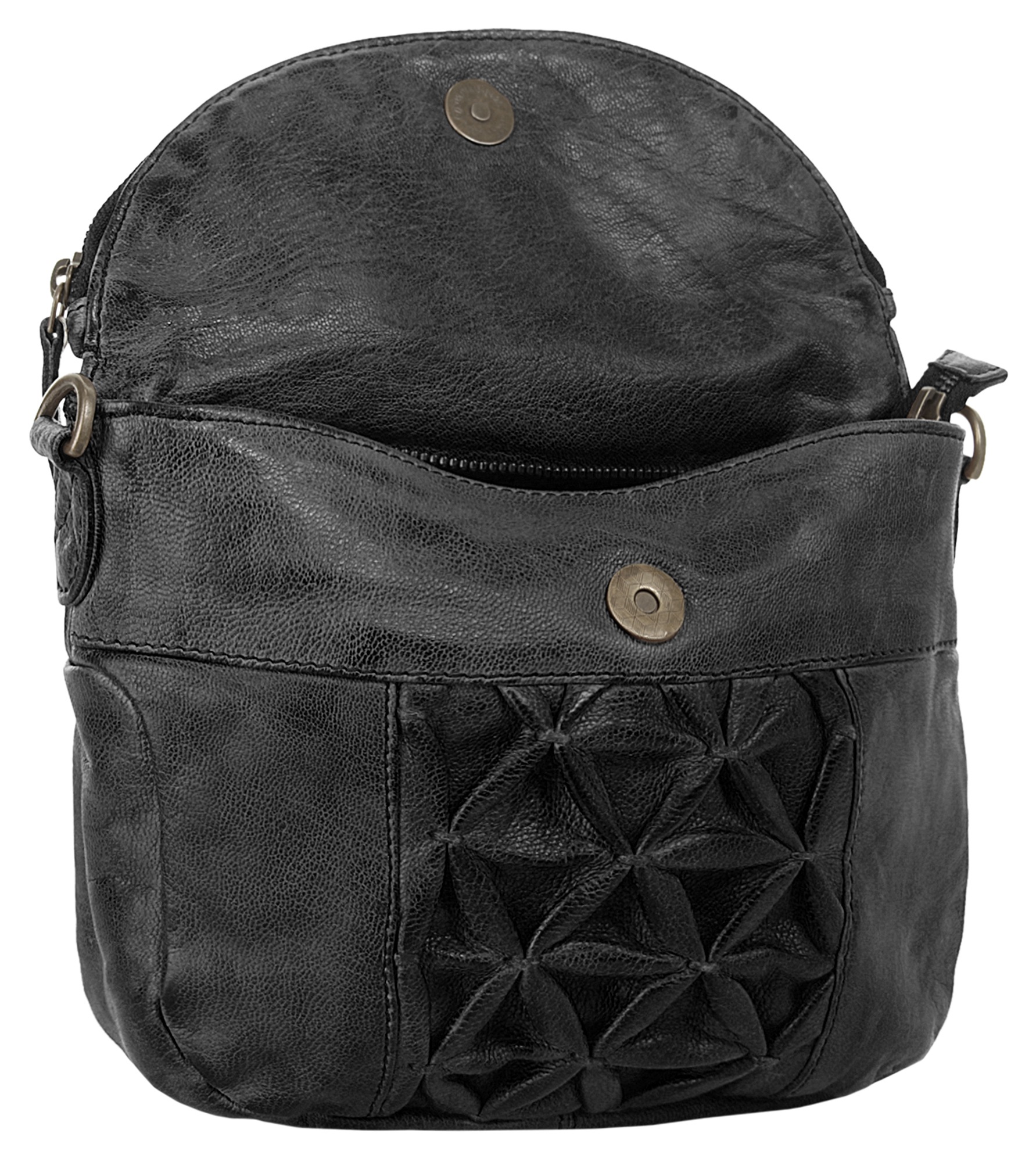 X-Zone Umhängetasche echt Leder