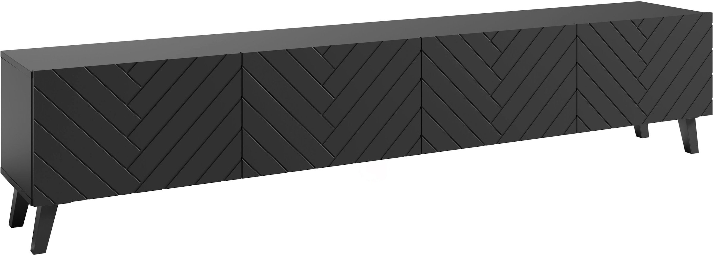 INOSIGN Lowboard »PHUKET«, TV-Board mit Strukturfront, Breite ca. 190 cm