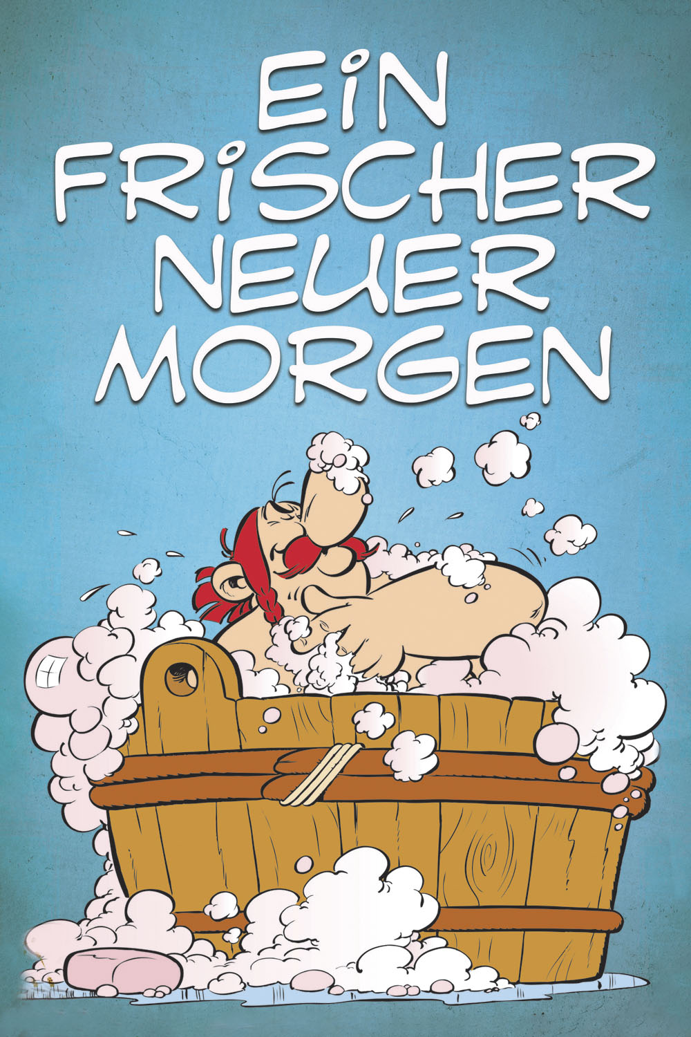 LuckyLinde Leinwandbild "Obelix Ein frischer neuer Morgen" Fantasy Figuren Film Filmfiguren 1 Stk. tlg. Canvasbild Wanddeko Bild zum Film "Kampf der Häuptlinge"