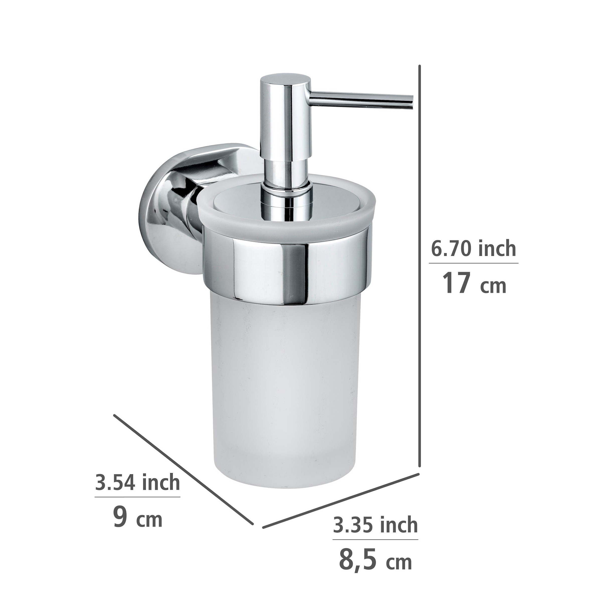 WENKO Seifenspender »Maribor«, (1 tlg.), 150 ml