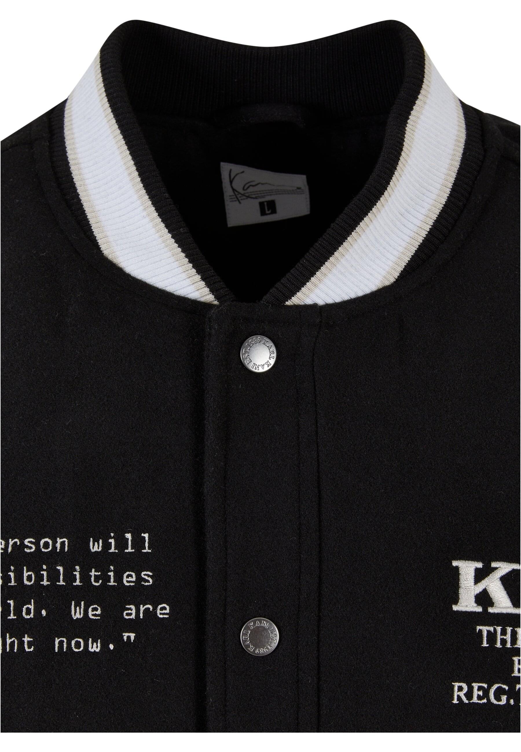 Karl Kani Allwetterjacke »Karl Kani Herren KM231-008-2KK Retro Block College Jacket«, (1 St.), mit Kapuze