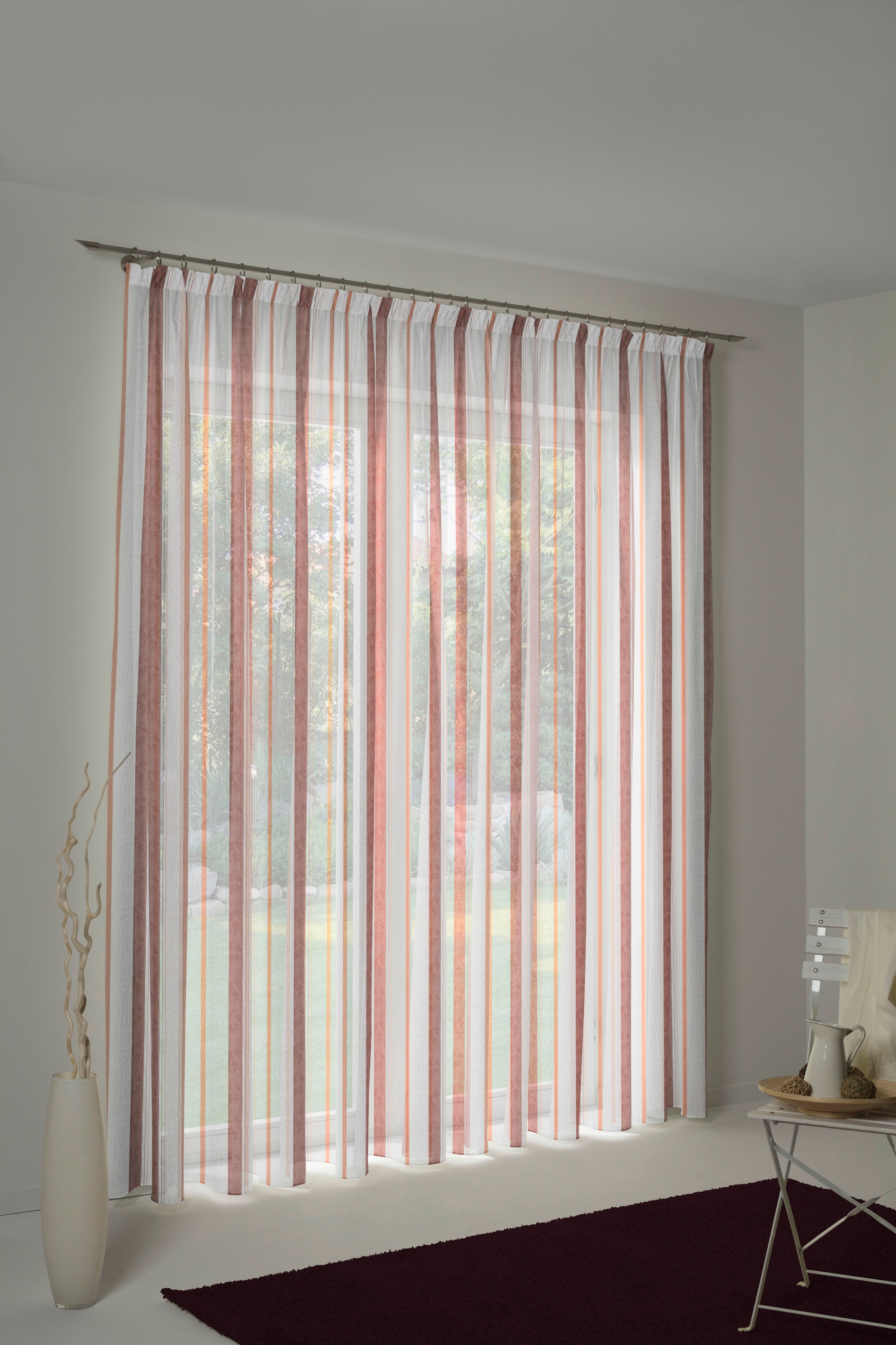 Wirth Vorhang "Nicole" Faltenband 1 Stk. tlg. Store günstig online kaufen