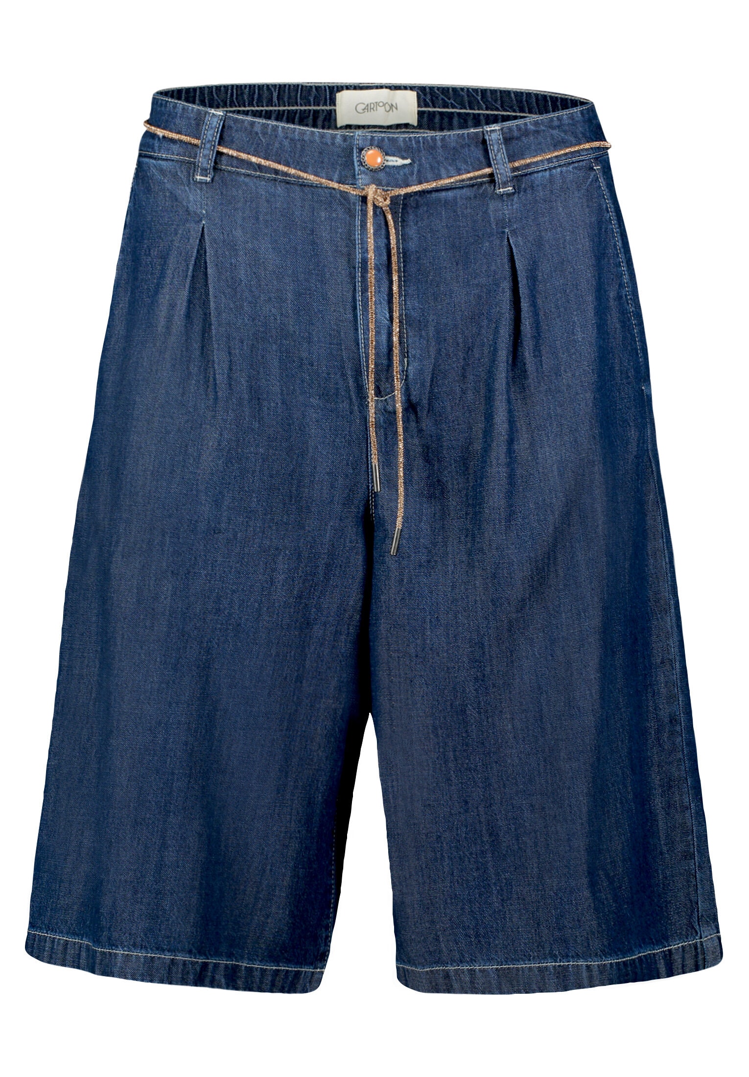 Cartoon Bermudas »Damen mit Bindegürtel«