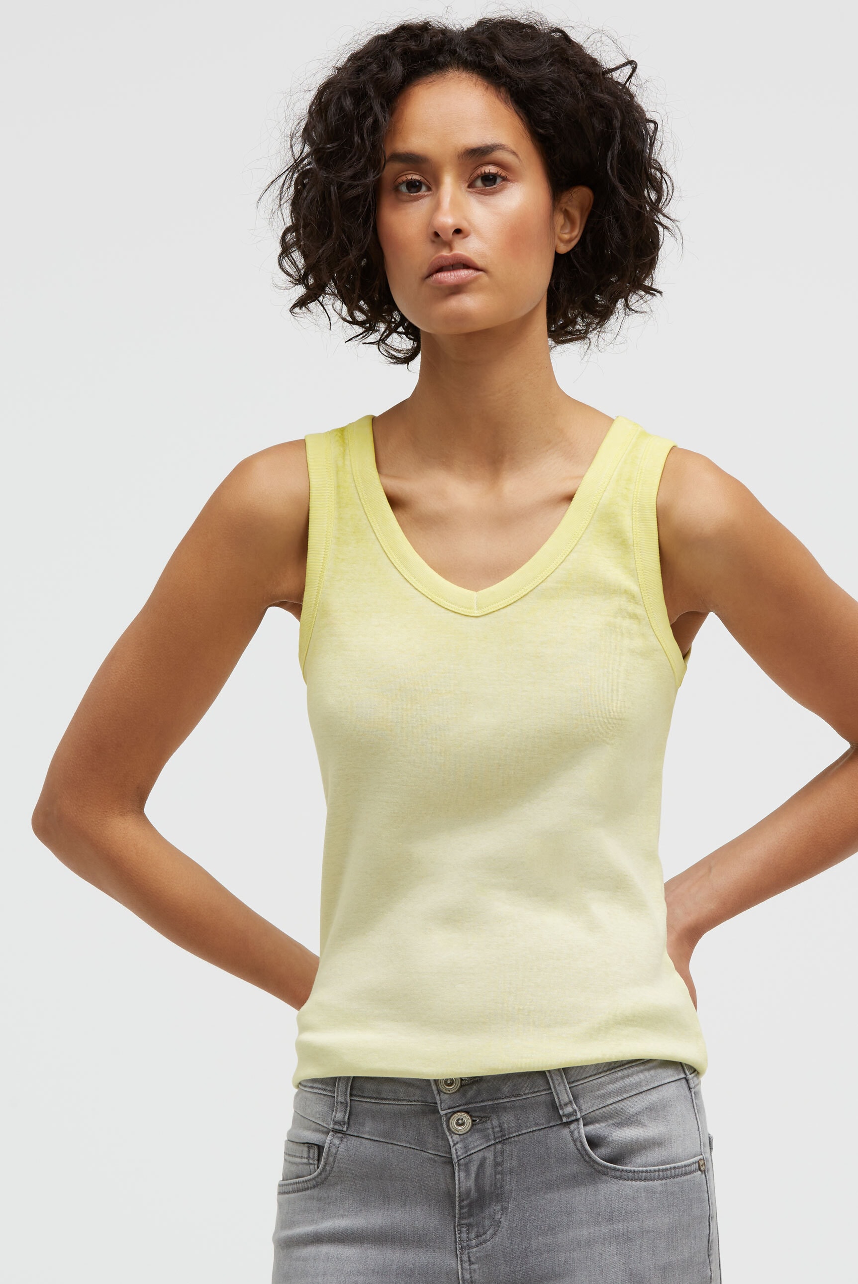 SOCCX Tanktop aus Baumwolle