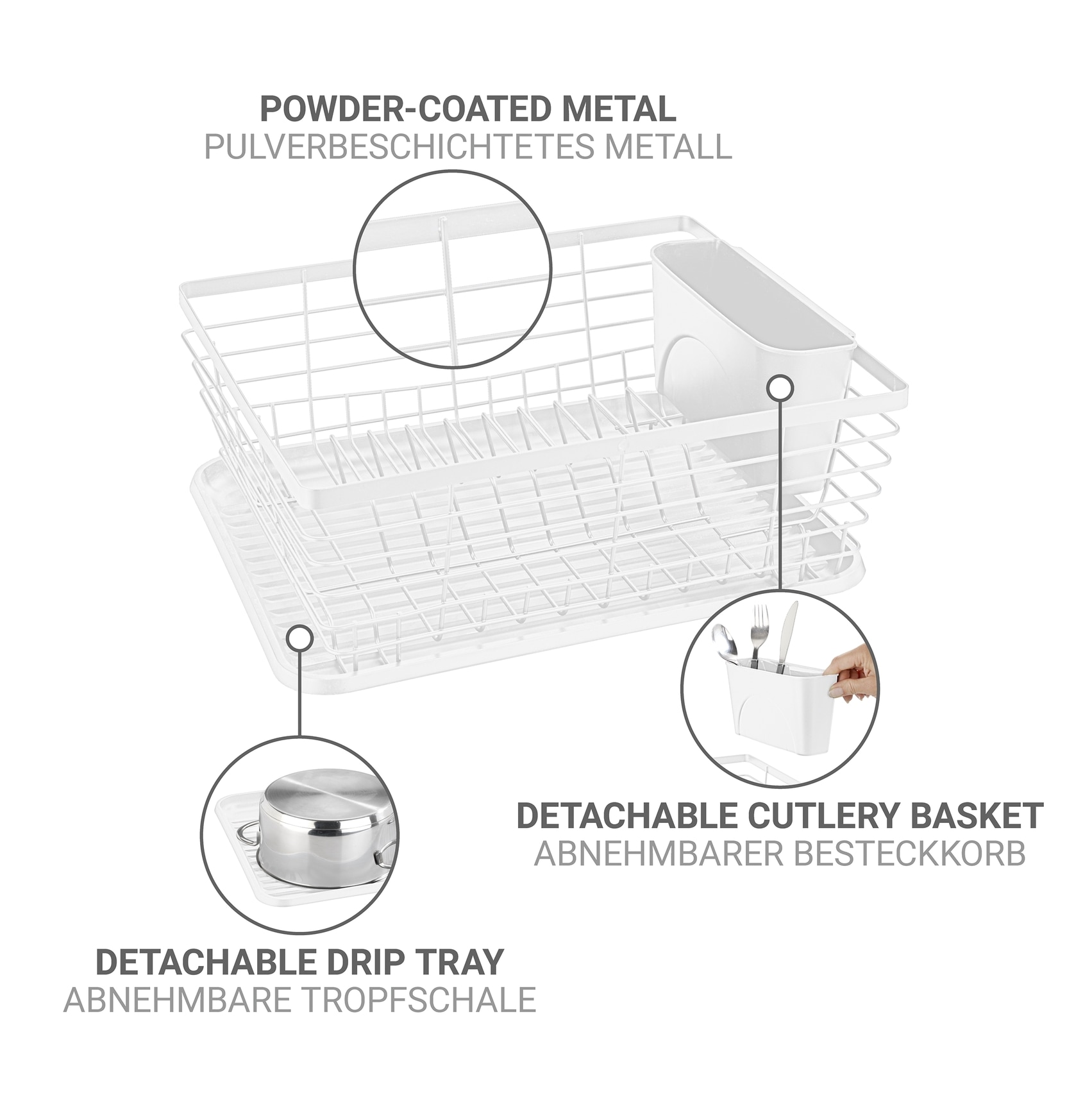 WENKO Geschirrständer »Modell Drip«