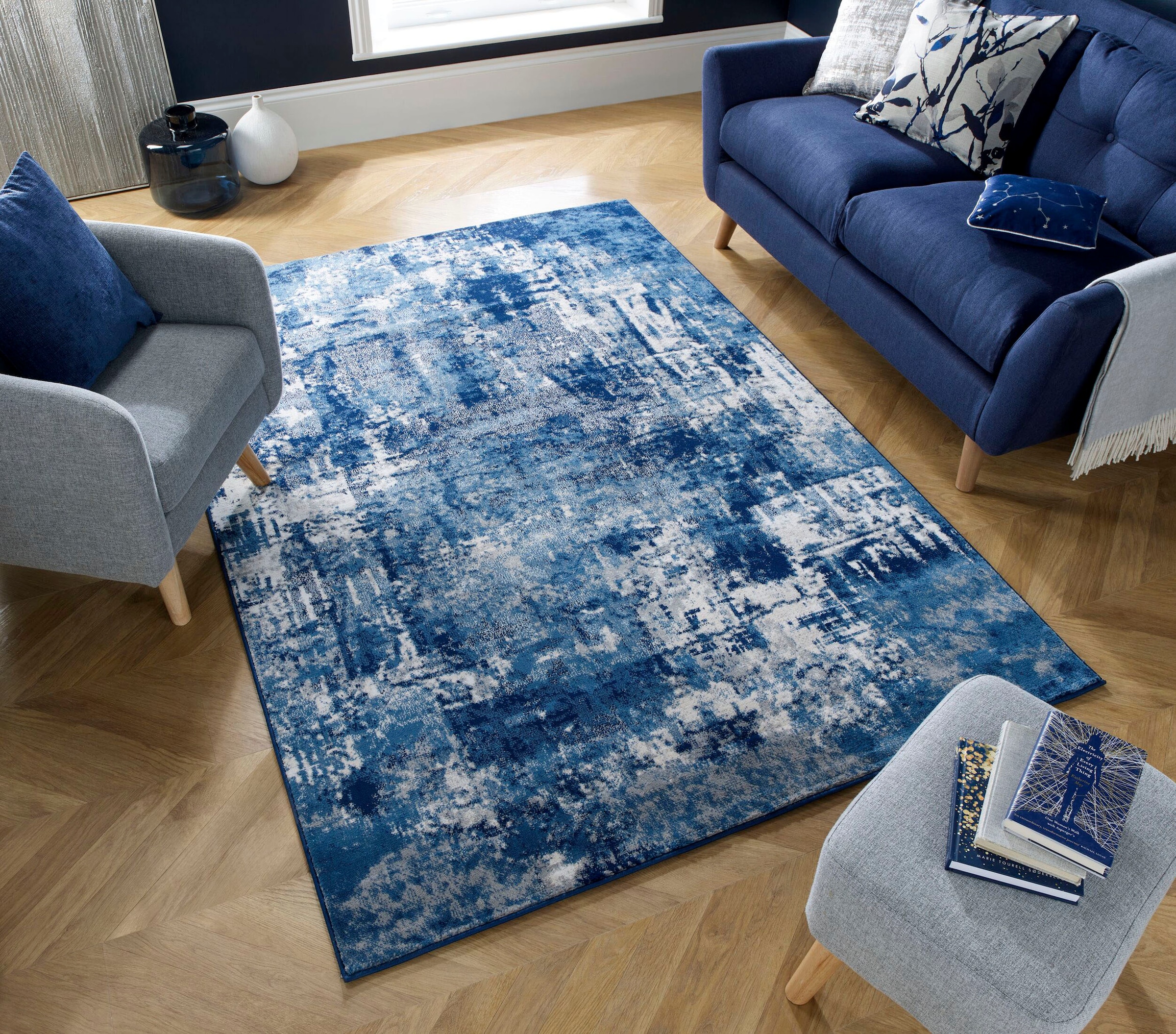 FLAIR RUGS »Wonderlust«, Teppich auf fußbodenheizungsgeeignet, mehrfarbig, Rechnung | Design, rechteckig, Vintage Abstrakt BAUR