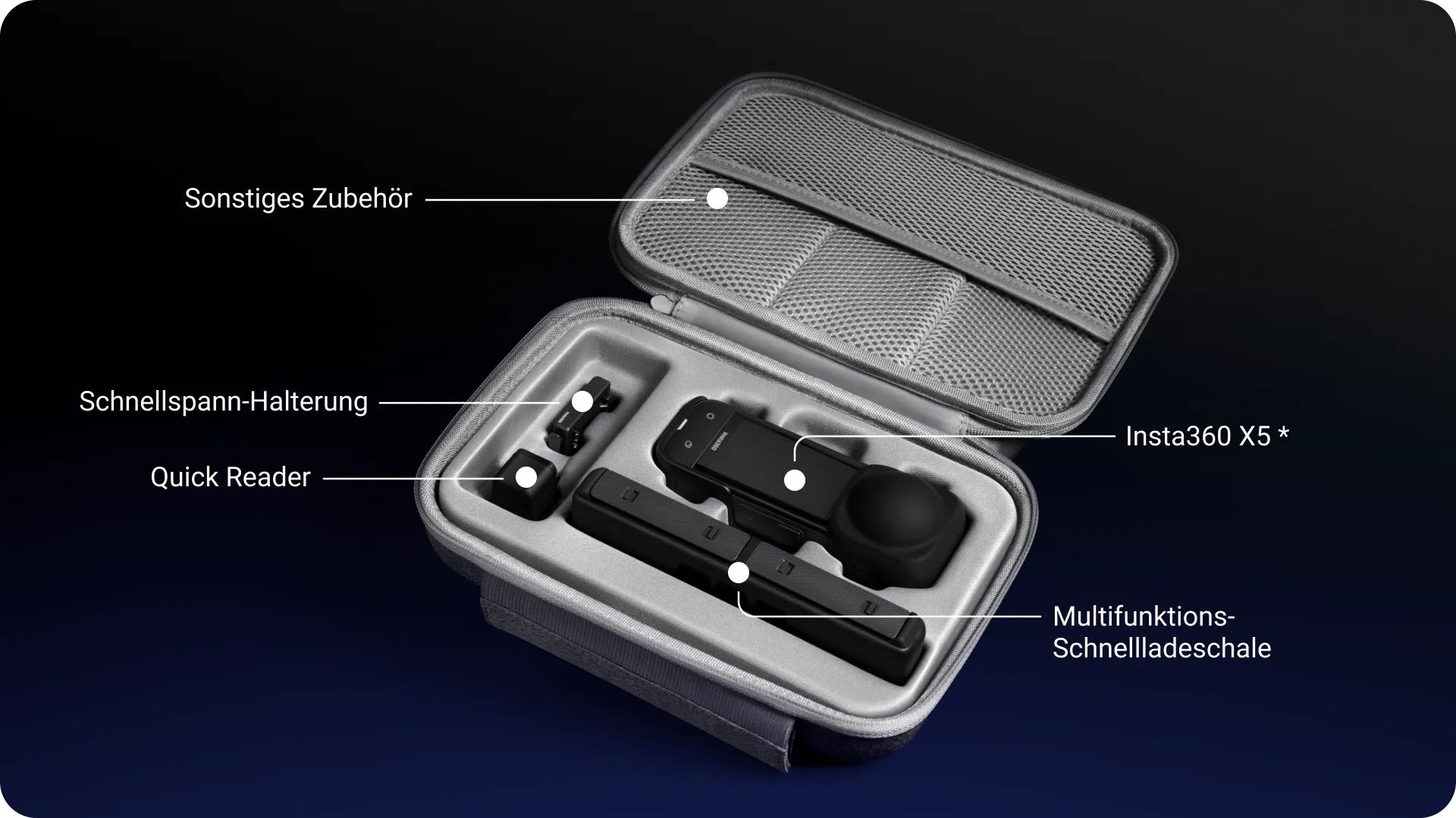 Insta360 Kameratasche »X5 Transportetui«