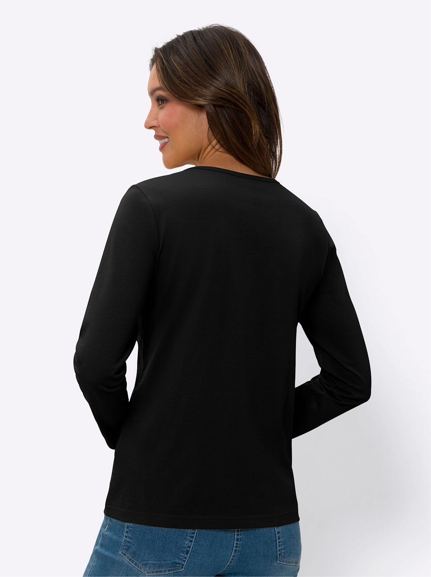 Thumbnail - Classic Basics Langarmshirt "Langarm-Shirt" 1 Stk.