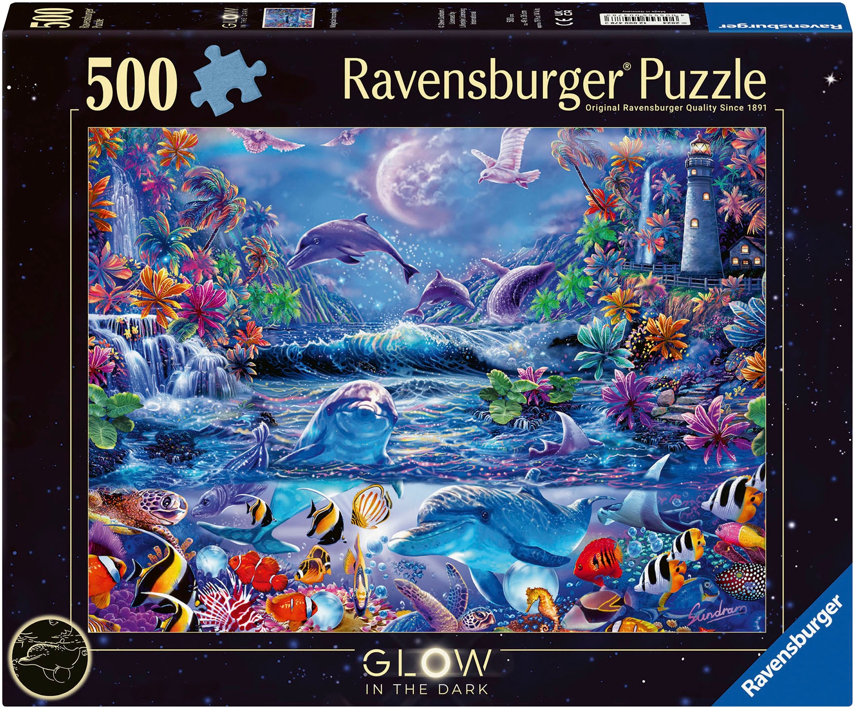 Puzzle »Glow in the Dark, Im Zauber des Mondlichts«, Made in Germany; FSC® - schützt...