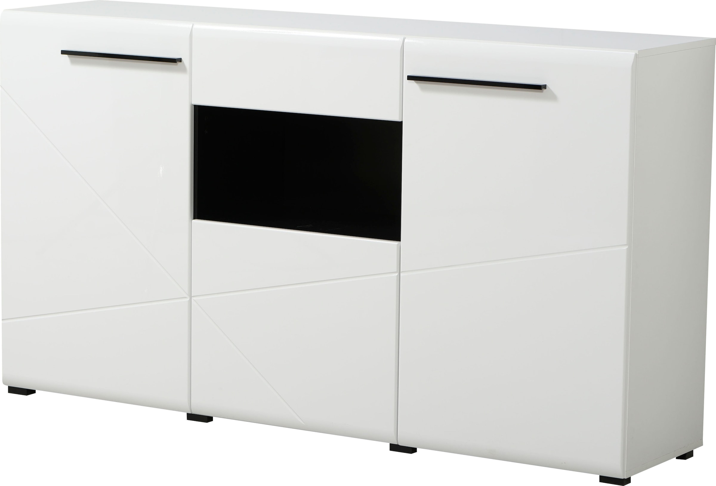 INOSIGN Sideboard »Trentino«, Kommode, Briete ca. 173 cm, Soft-Close-Funktion, Hochglanzfronten